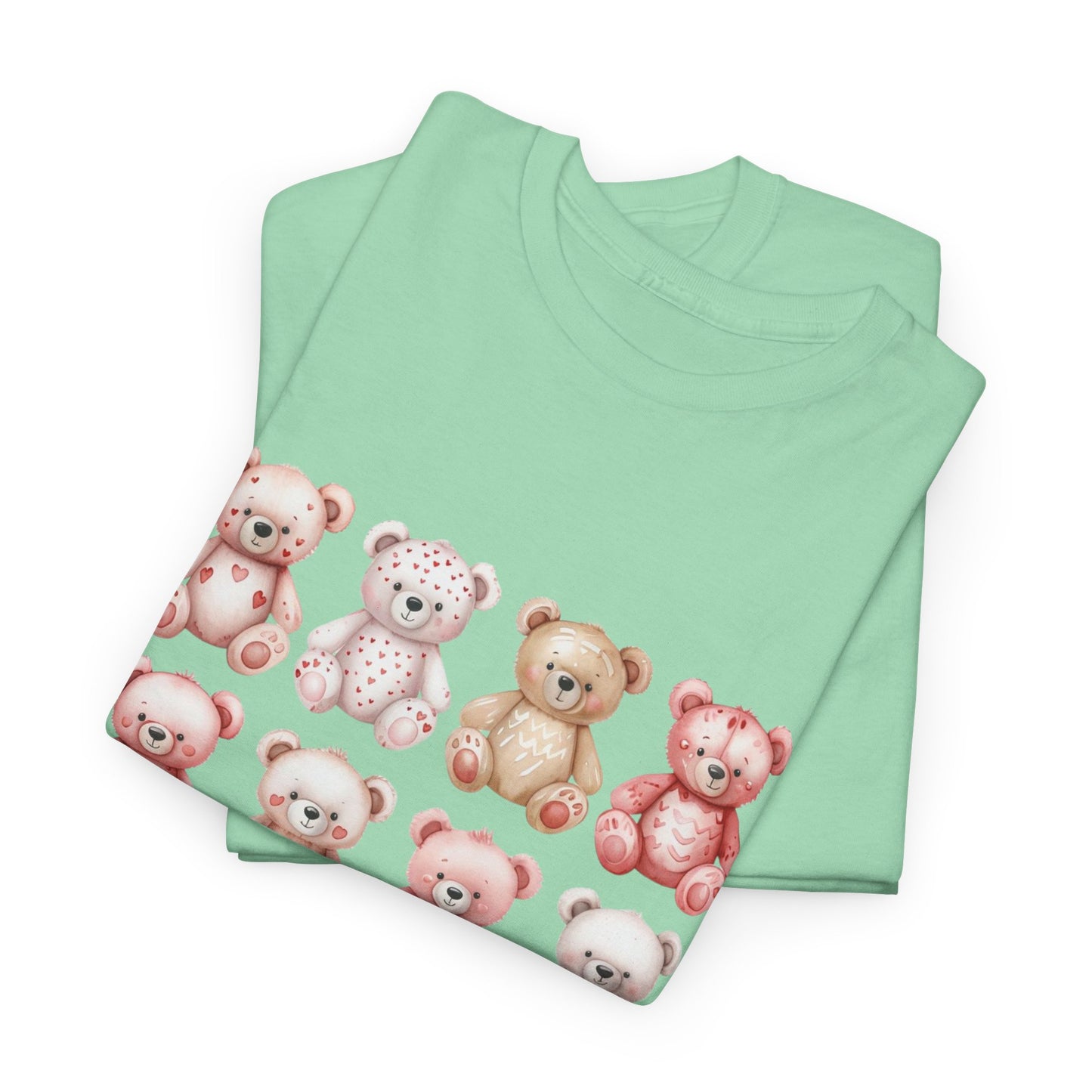 Teddy Bear Party - Valentine's Day Unisex Heavy Cotton Tee