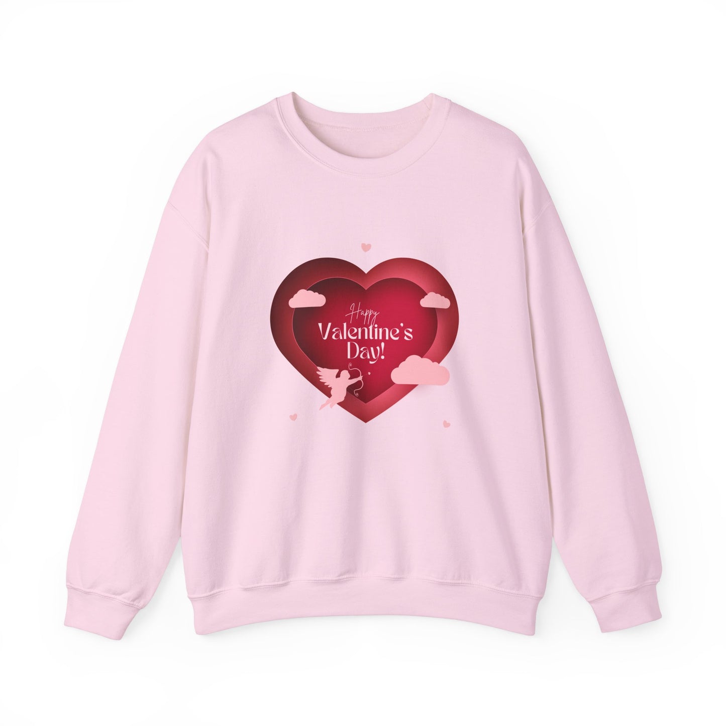 Happy V-Day Unisex Heavy Blend™ Crewneck Sweatshirt