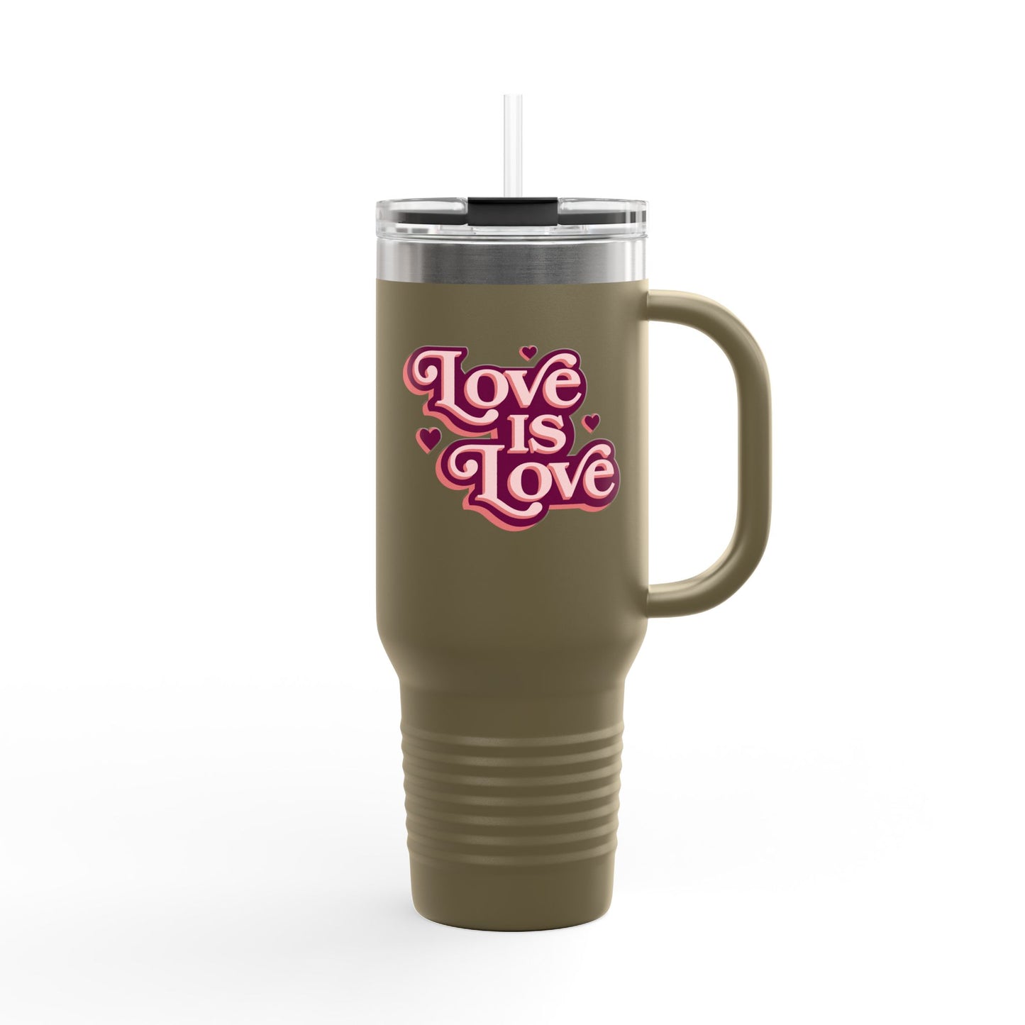 Love is Love Insulated Travel Mug, 40oz