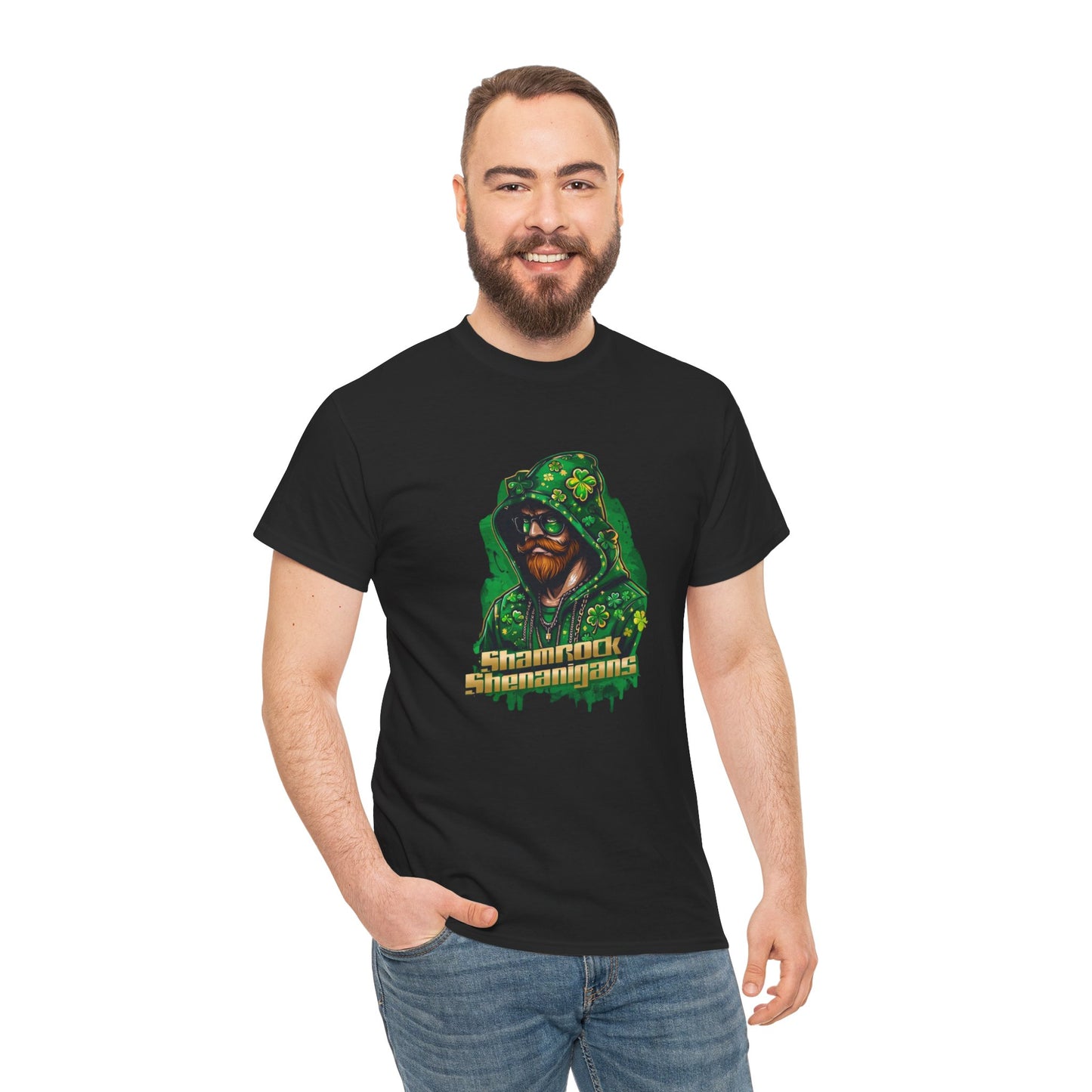 Shamrock Shenanigans Unisex Heavy Cotton Tee