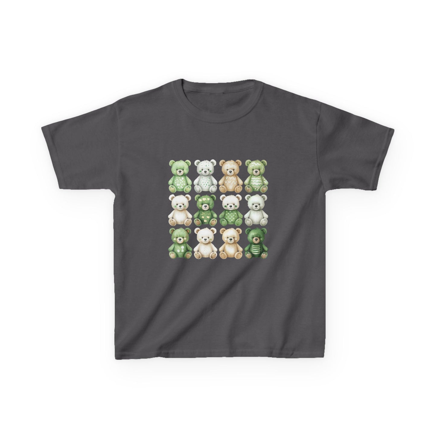 Teddy Bear Party - St. Patrick's Day Kids Heavy Cotton™ Tee