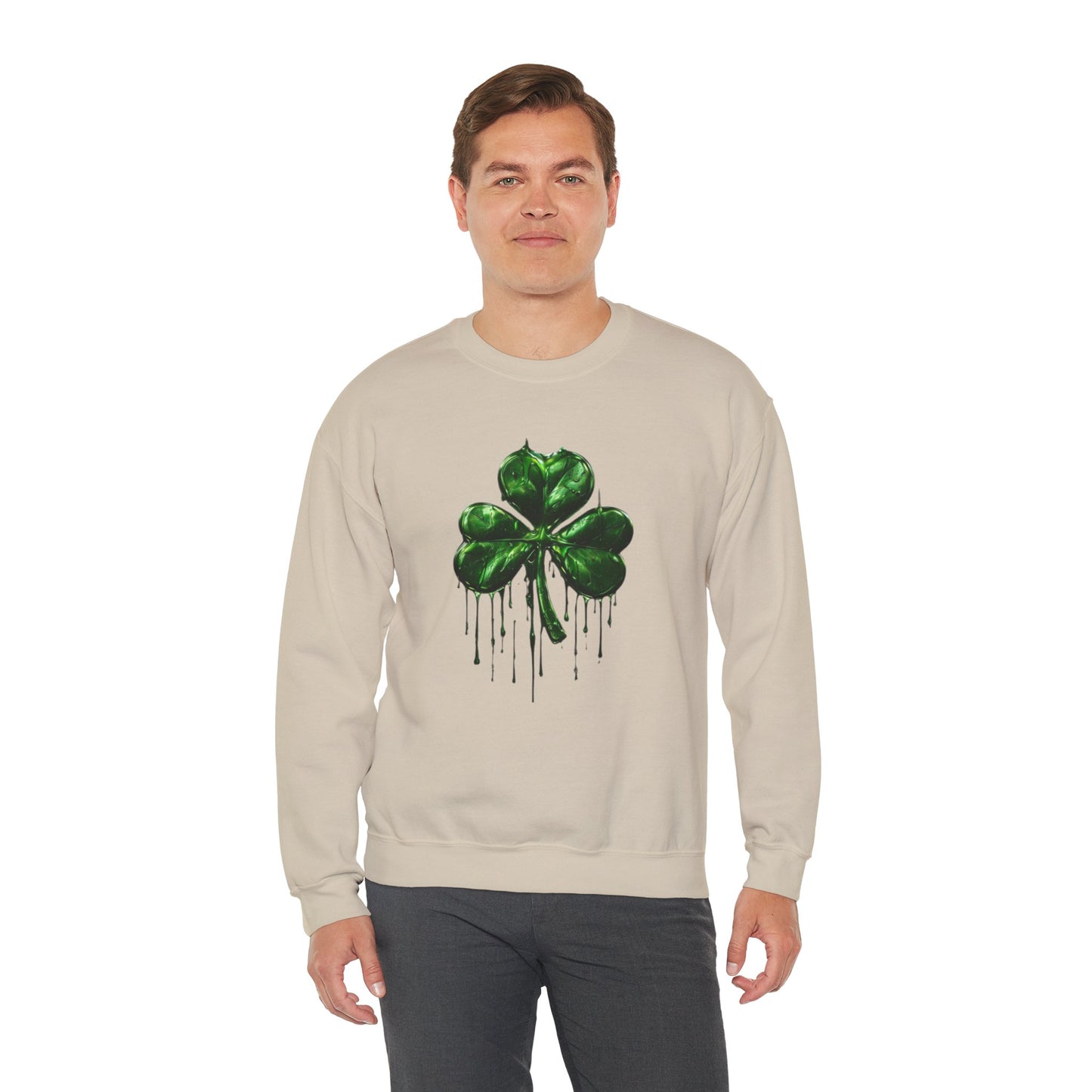 Gilded in Green Unisex Heavy Blend™ Crewneck Sweatshirt