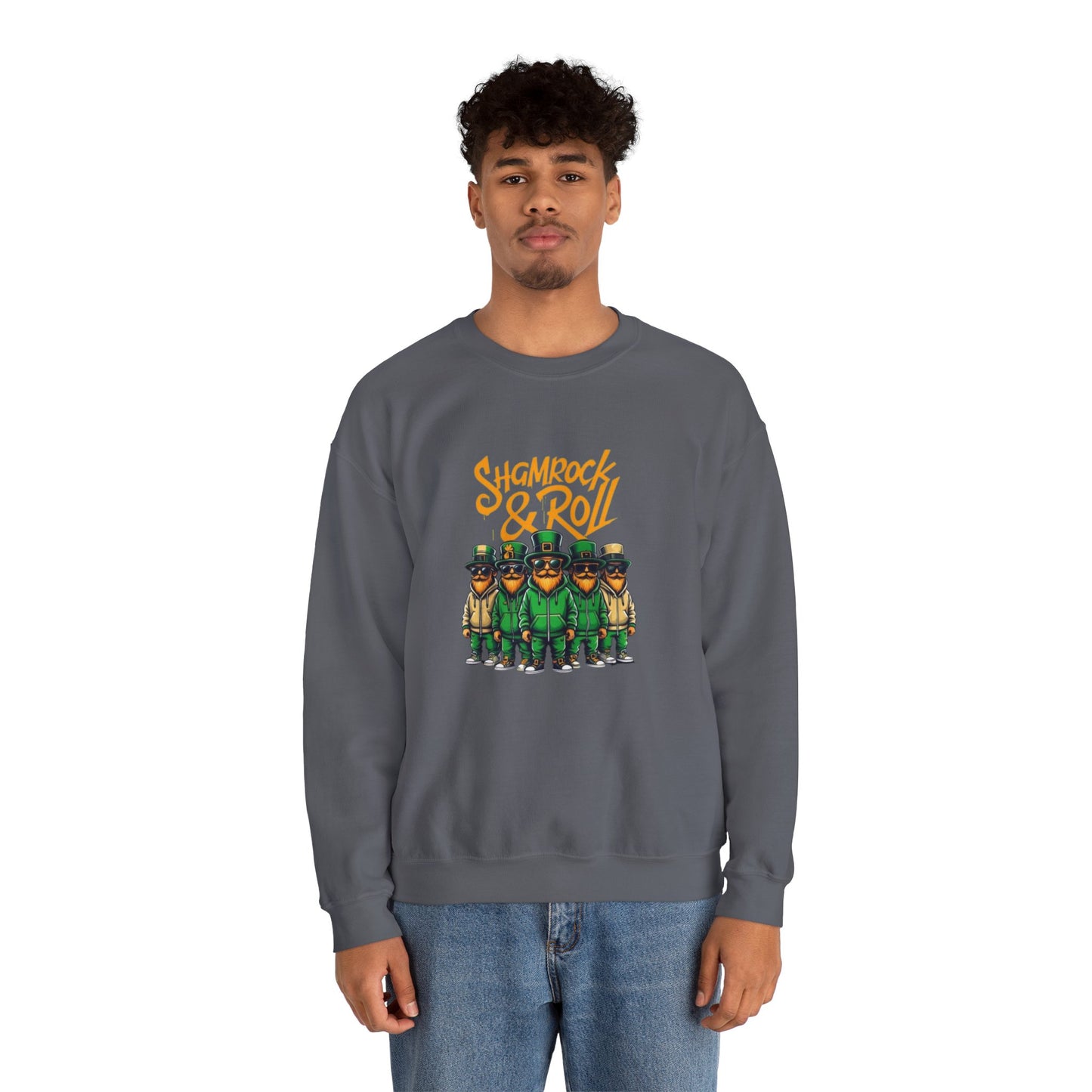 Shamrock & Roll Unisex Heavy Blend™ Crewneck Sweatshirt