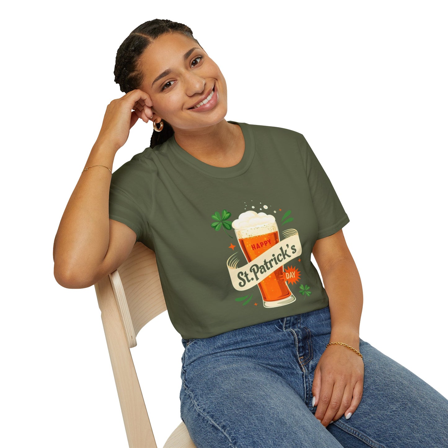 Irish You Were Beer Unisex Softstyle T-Shirt