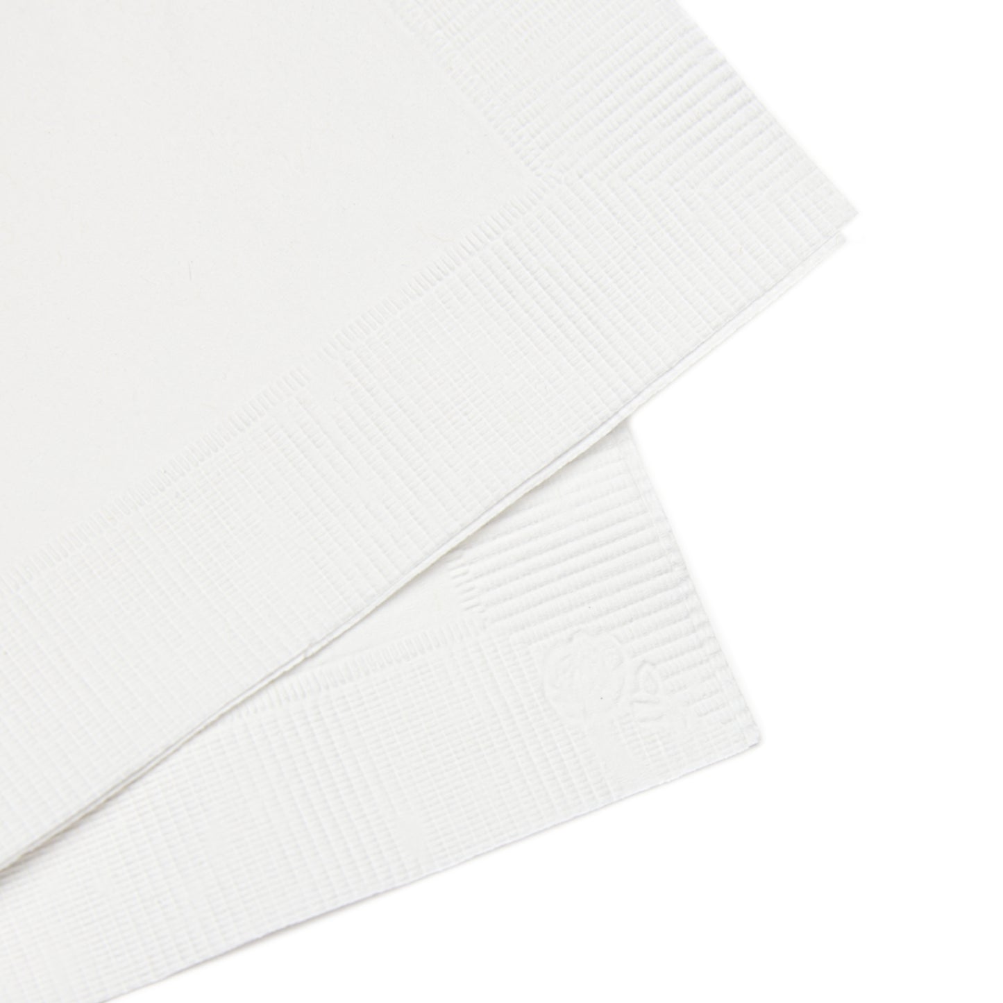 Bridal Celebration White Coined Napkins