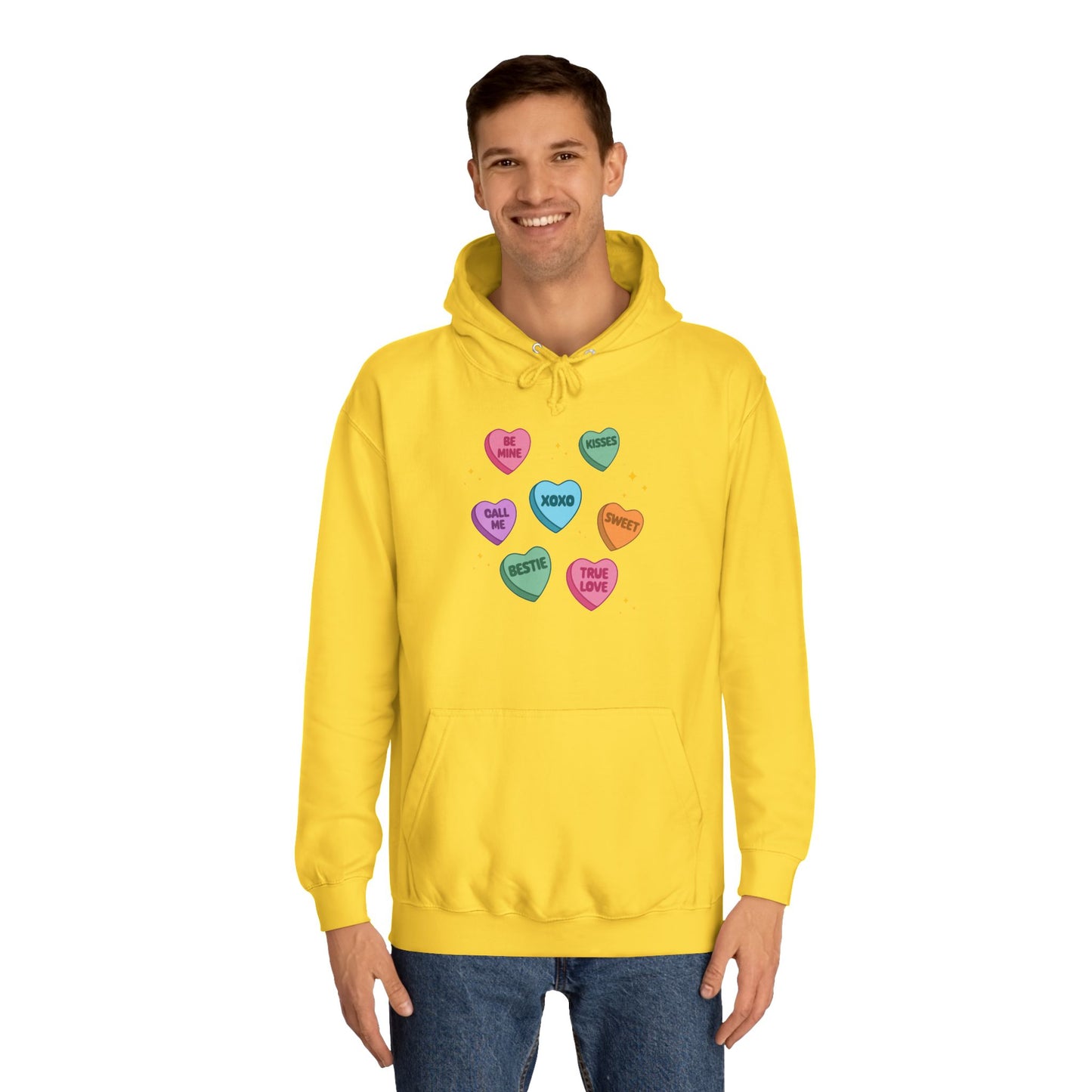 Sweet Conversations Unisex College Hoodie