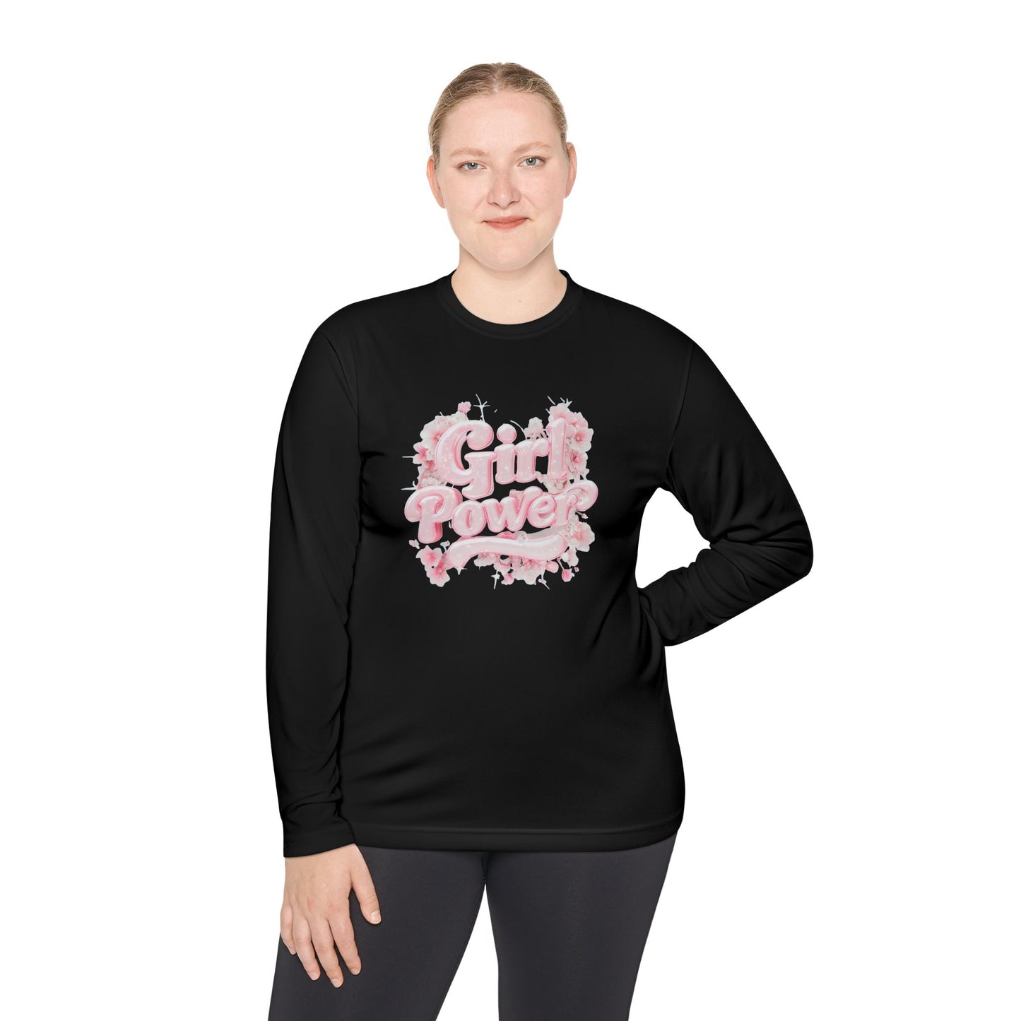 Girl Power Unisex Lightweight Long Sleeve Tee