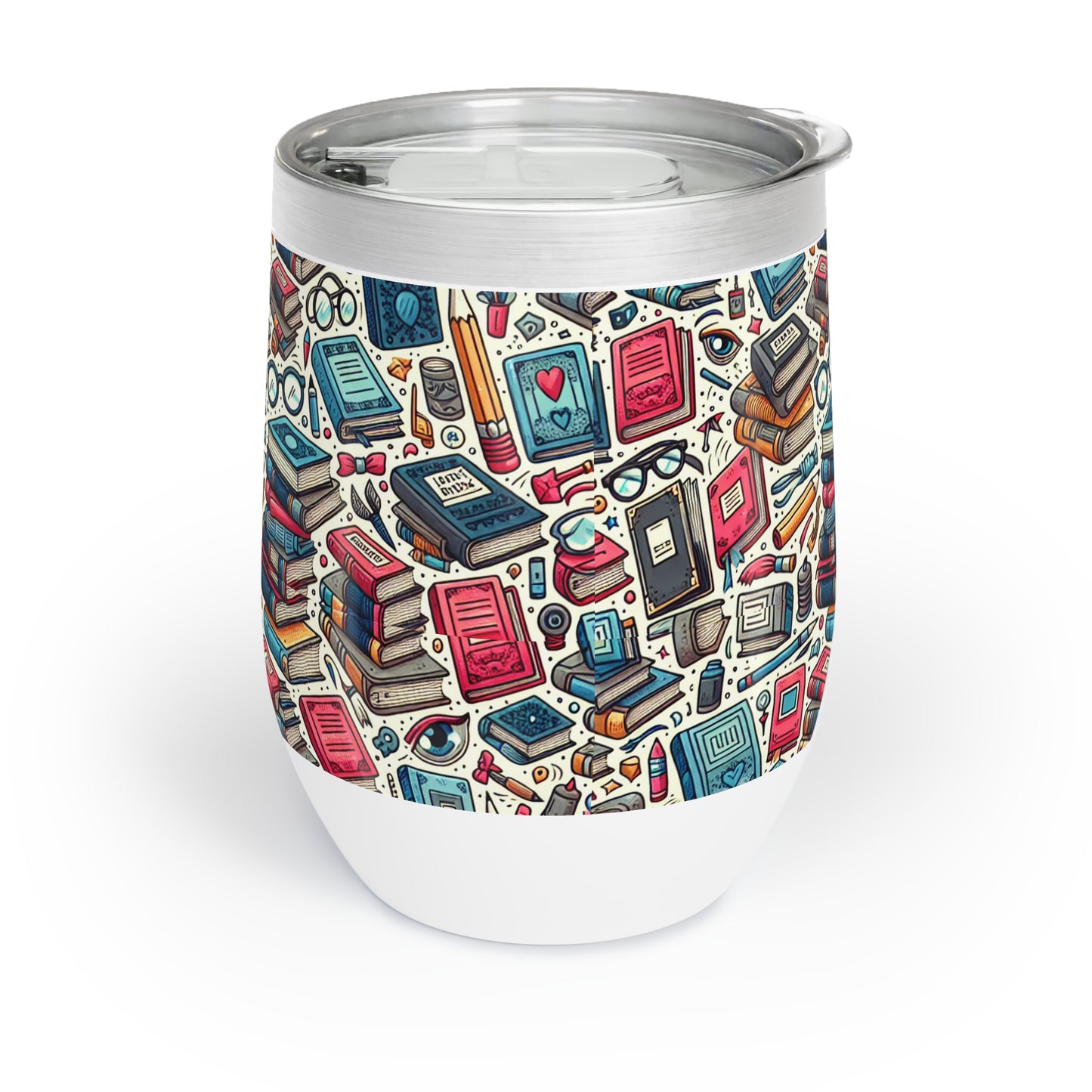 Books for Life Chill Wine Tumbler