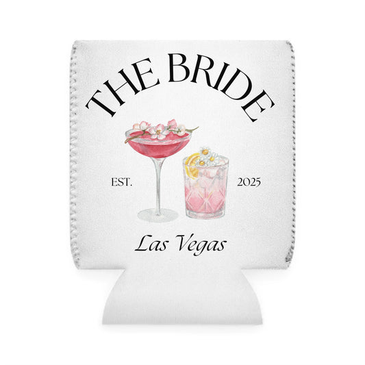 The Bride Las Vegas Double-Sided Can Cooler Sleeve