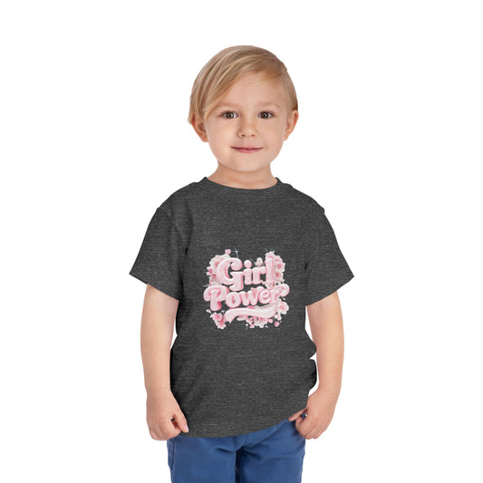 Girl Power Toddler Short Sleeve Tee