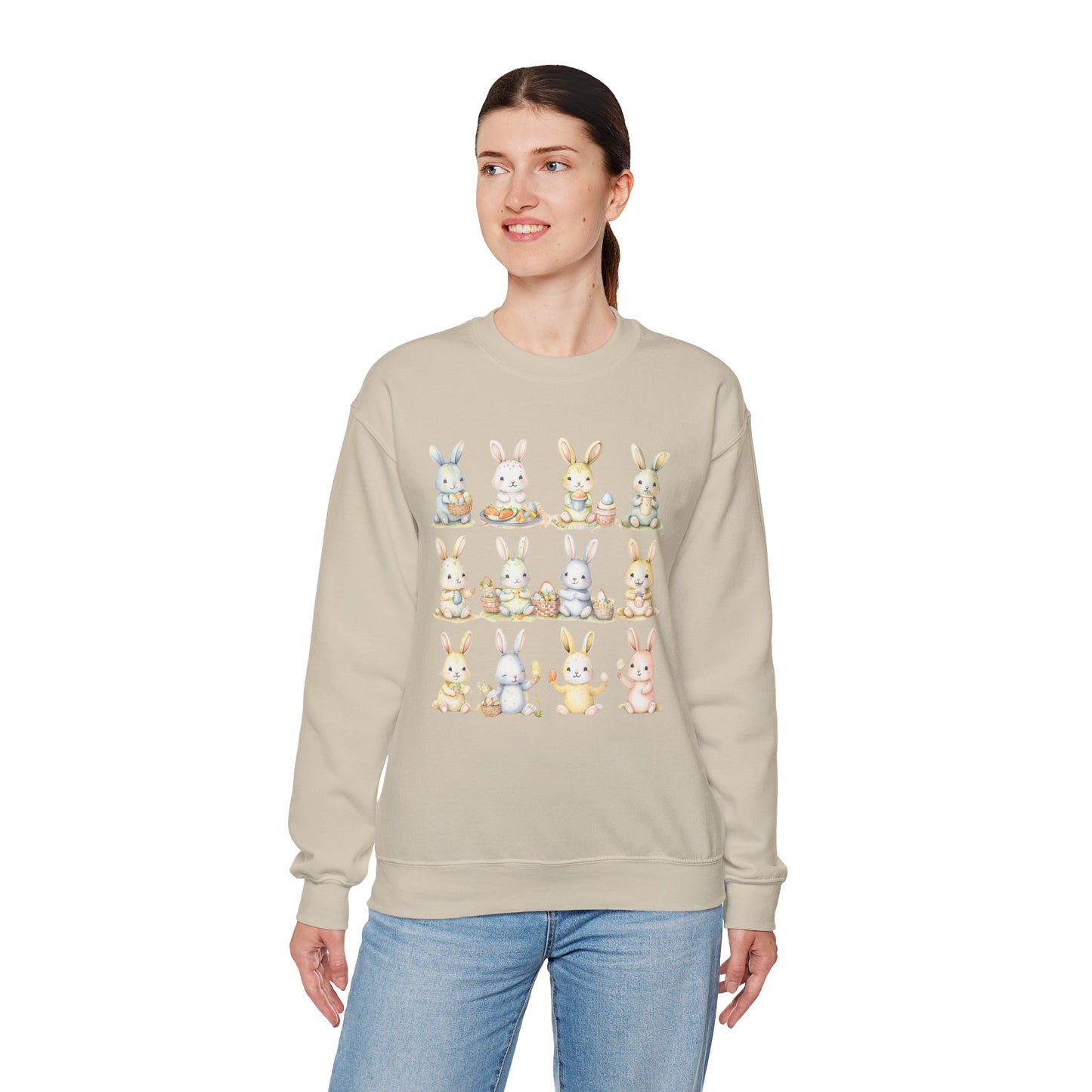 Bunny Picnic Unisex Heavy Blend™ Crewneck Sweatshirt