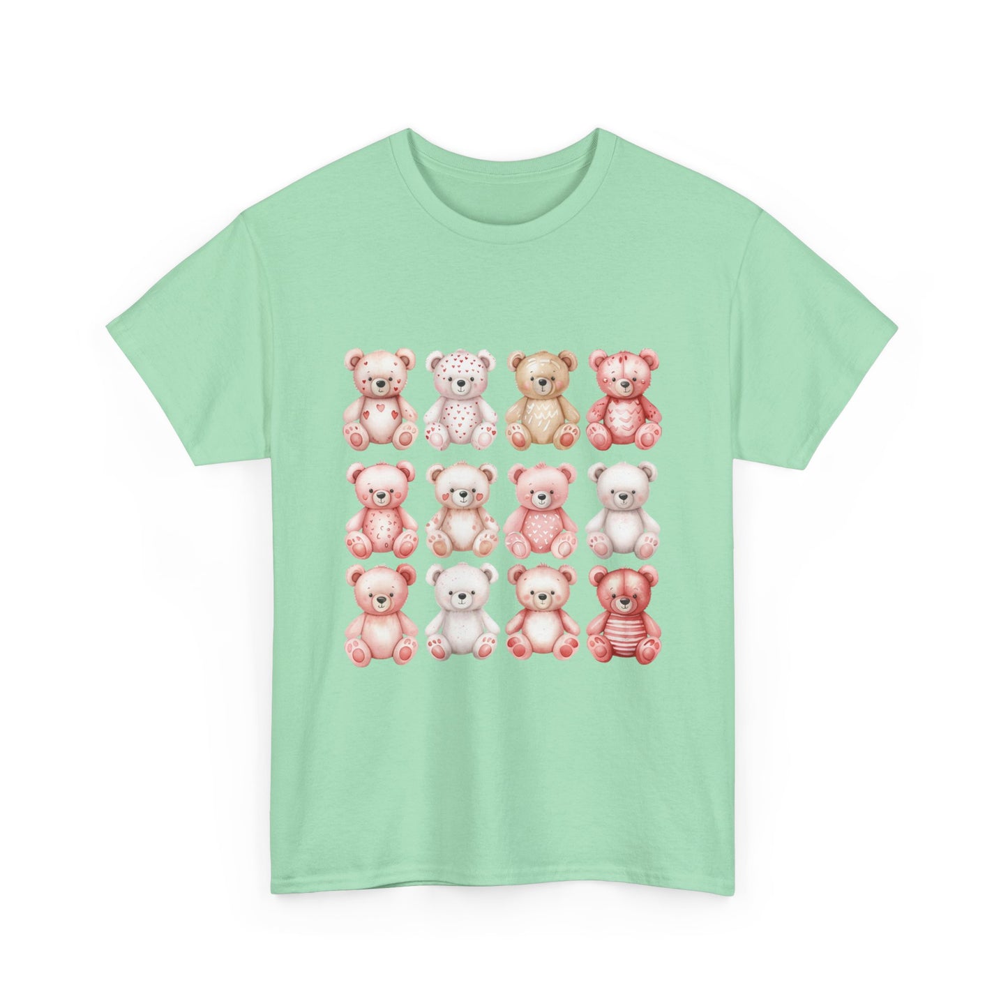 Teddy Bear Party - Valentine's Day Unisex Heavy Cotton Tee