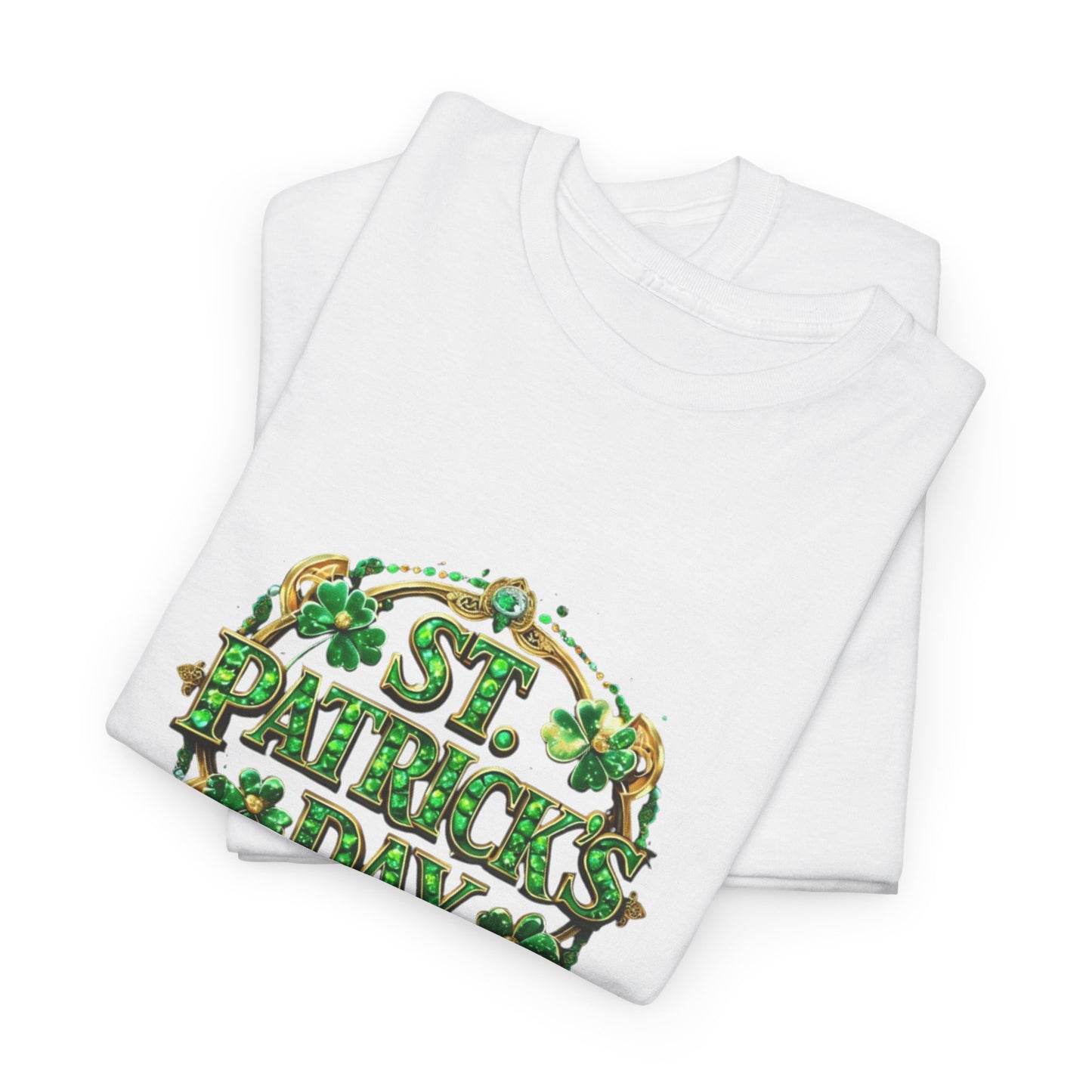 Glitzy Green Unisex Heavy Cotton Tee