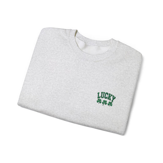 Lucky (embroidered) Unisex Heavy Blend™ Crewneck Sweatshirt