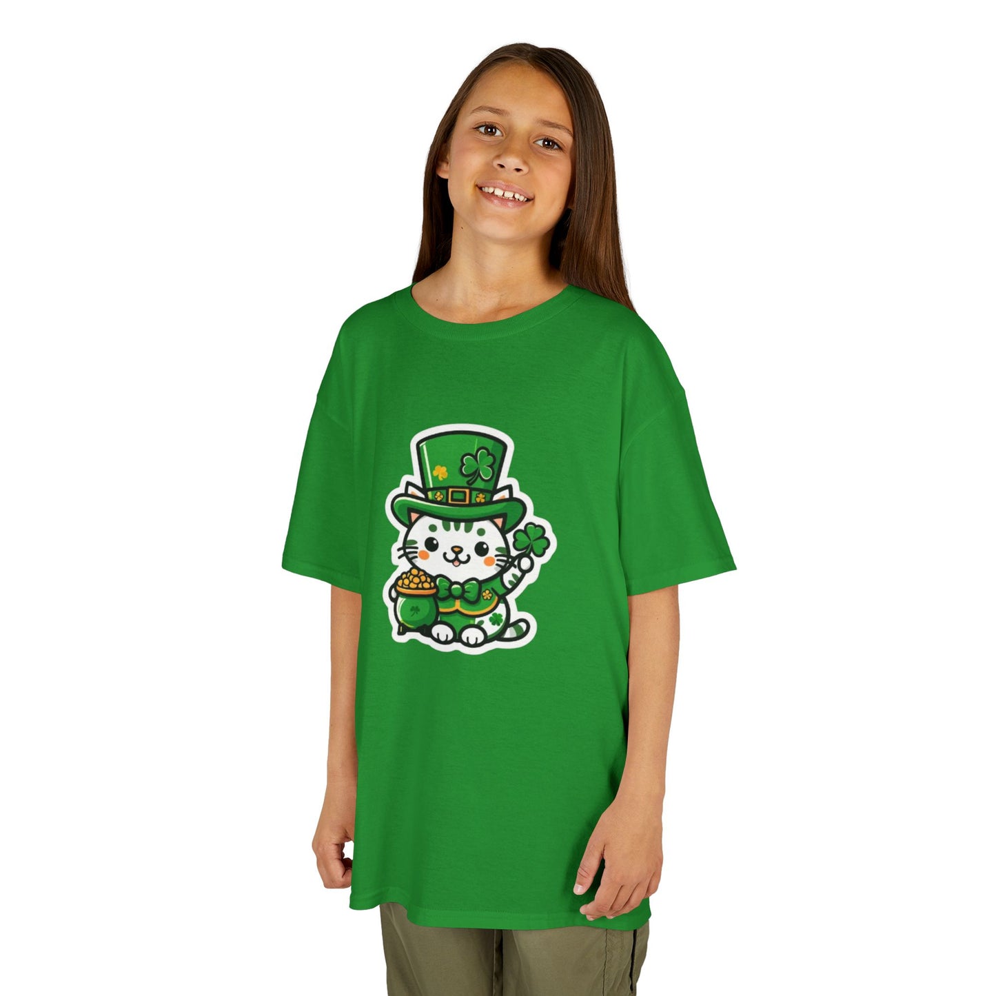 Clover Kitty Kids Heavy Cotton™ Tee