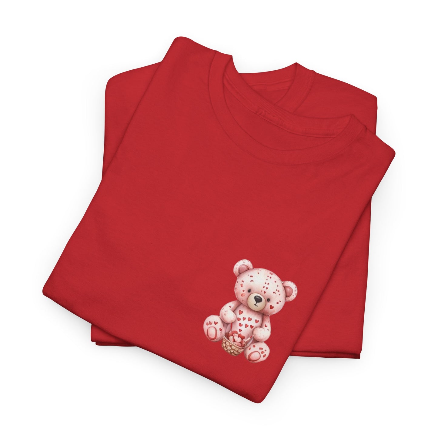 Teddy Bear Picnic (Front & Back Print) Unisex Heavy Cotton Tee