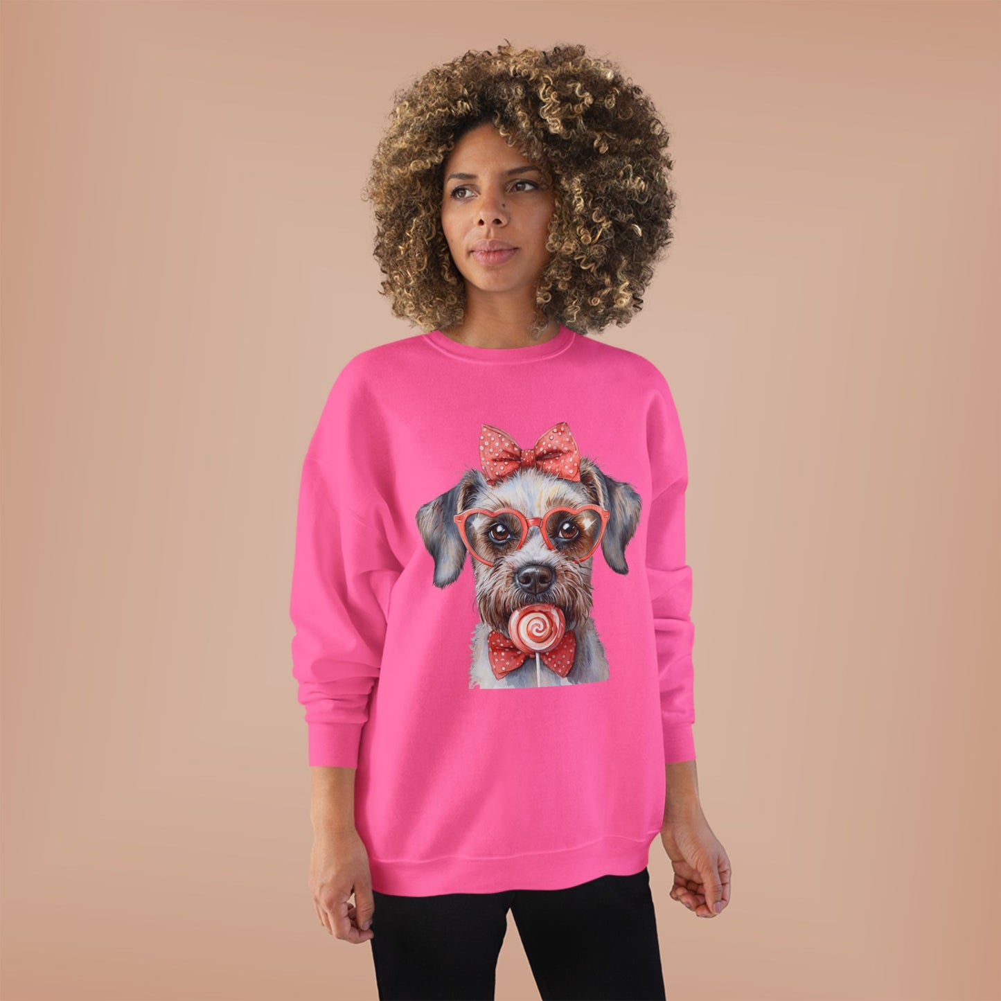 Furever Love Unisex EcoSmart® Crewneck Sweatshirt