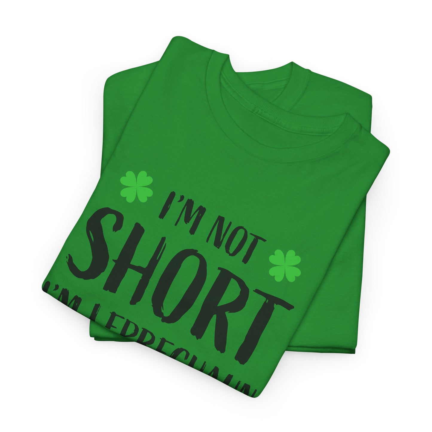 Leprechaun Size Unisex Heavy Cotton Tee