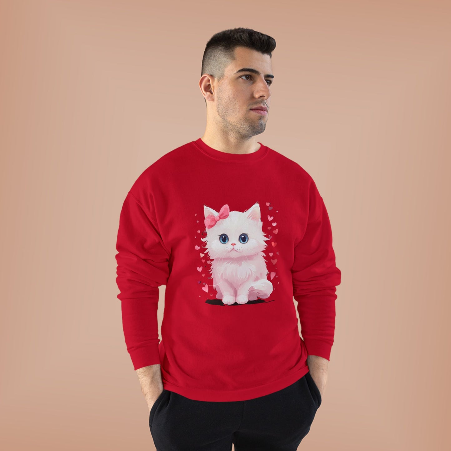 Purr-fect Unisex EcoSmart® Crewneck Sweatshirt