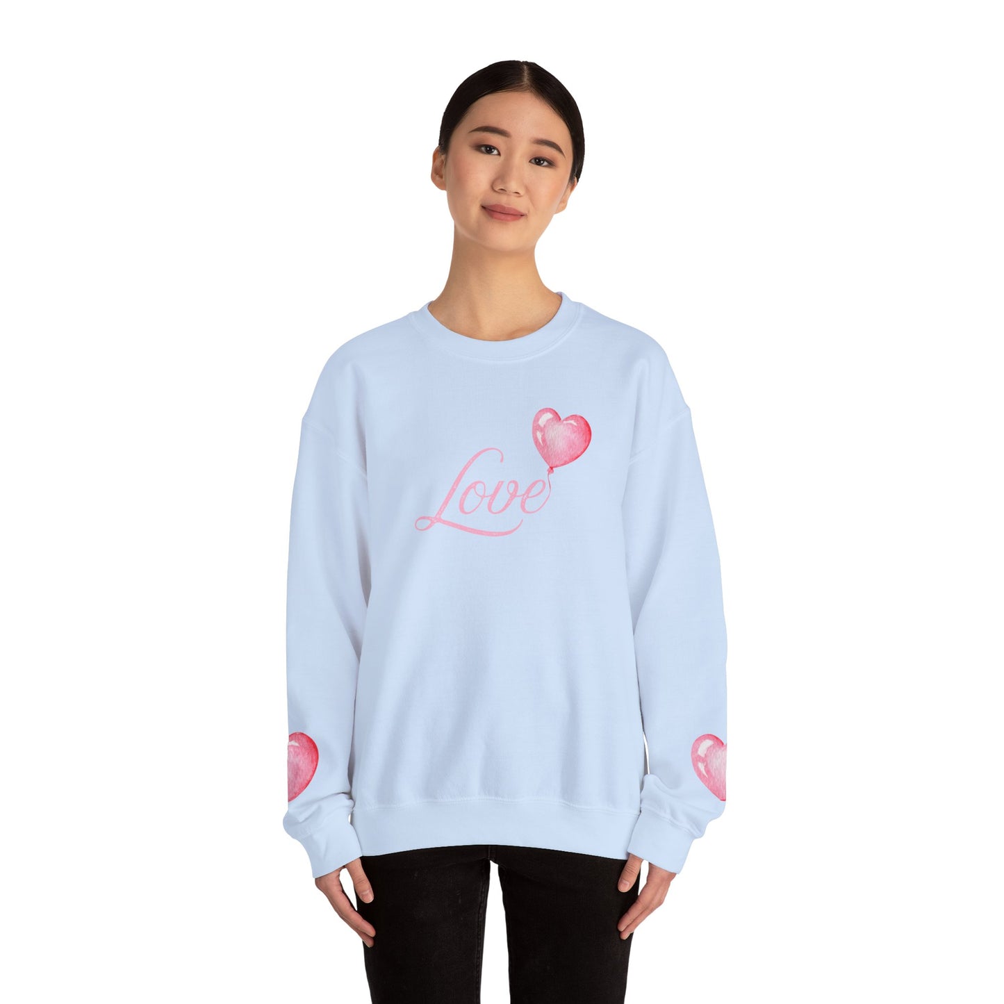 Love Balloon Unisex Heavy Blend™ Crewneck Sweatshirt