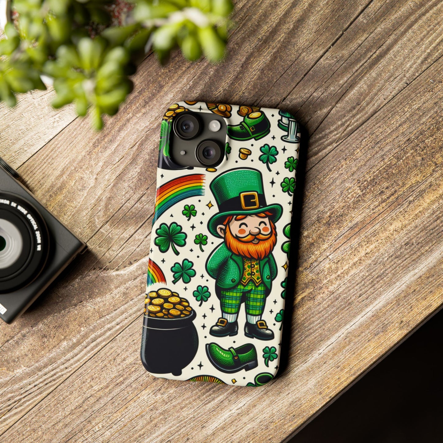 Feeling Extra Lucky Slim Phone Cases