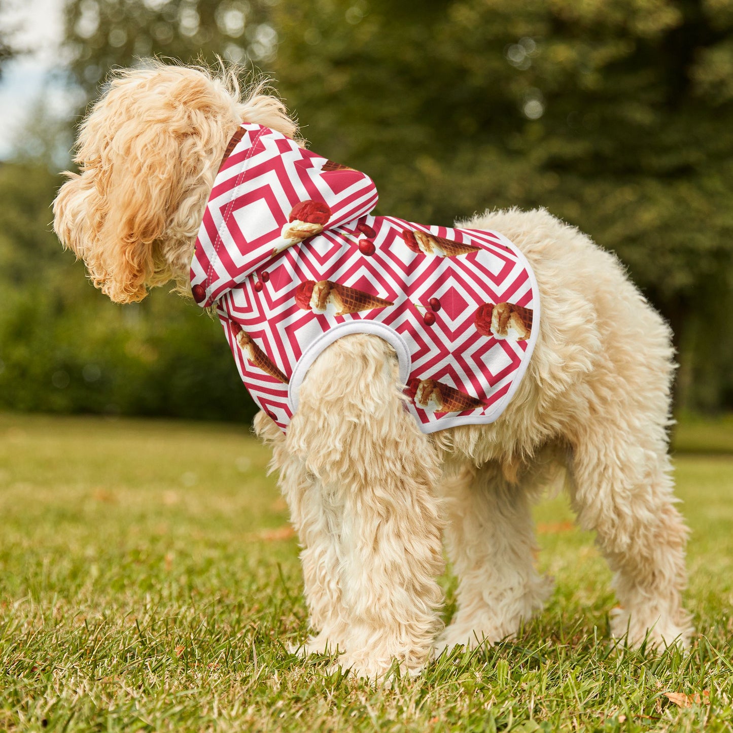 Cherry Bomb Pet Hoodie