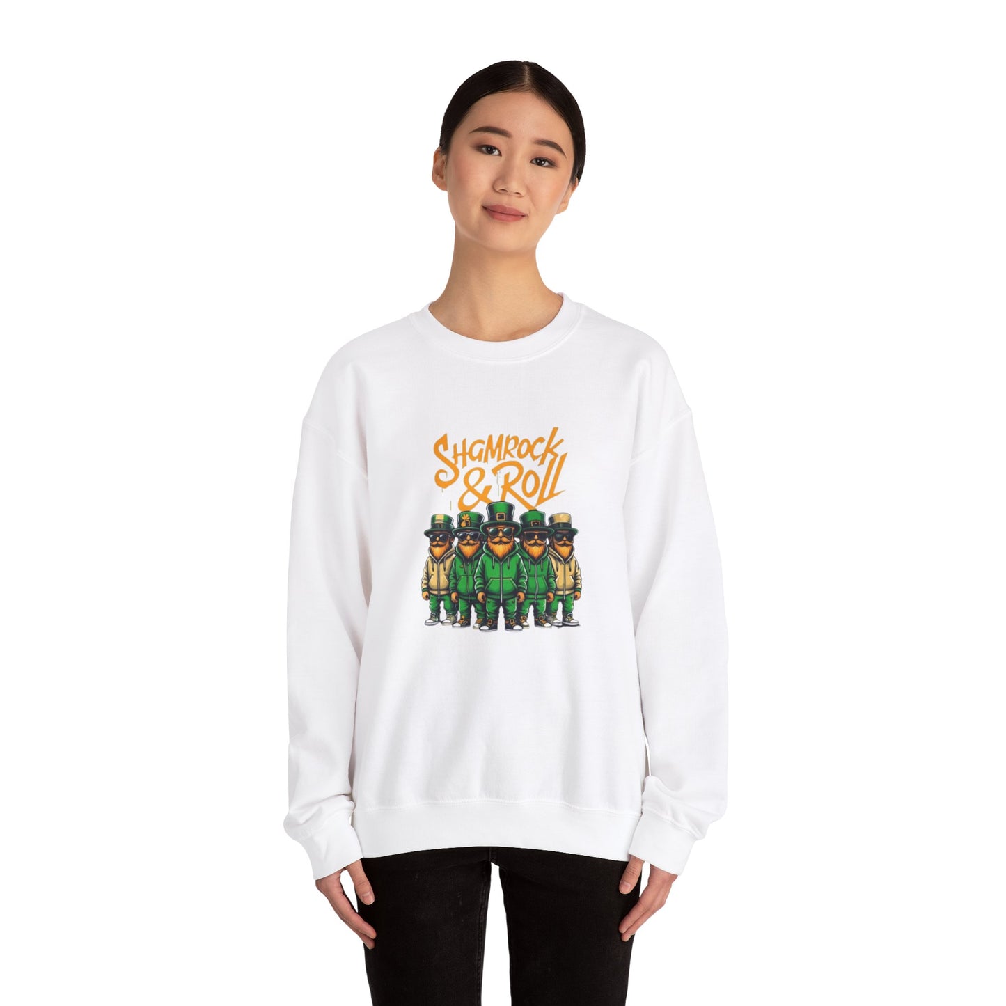 Shamrock & Roll Unisex Heavy Blend™ Crewneck Sweatshirt