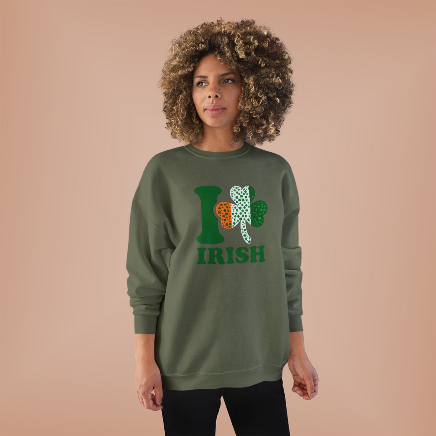 Irish Pride Unisex EcoSmart® Crewneck Sweatshirt