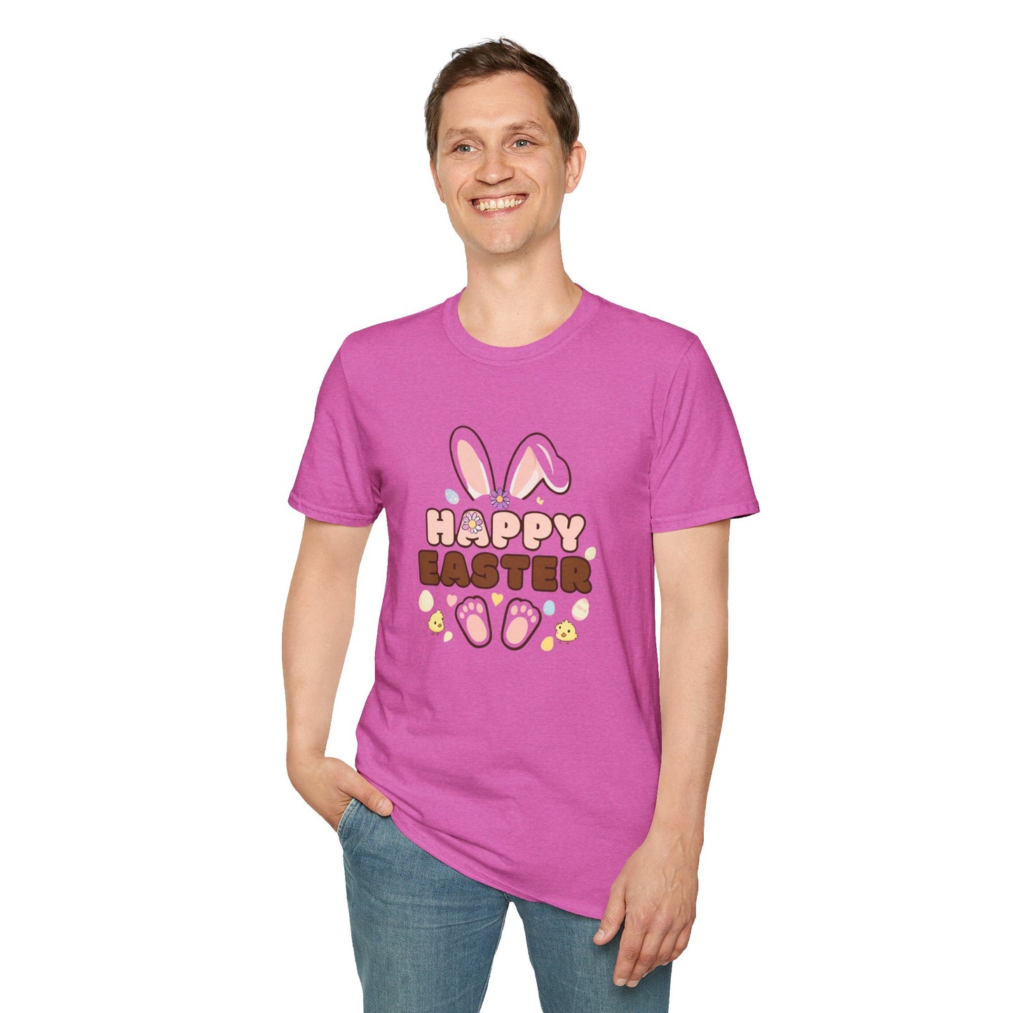 Happy Easter Unisex Softstyle T-Shirt