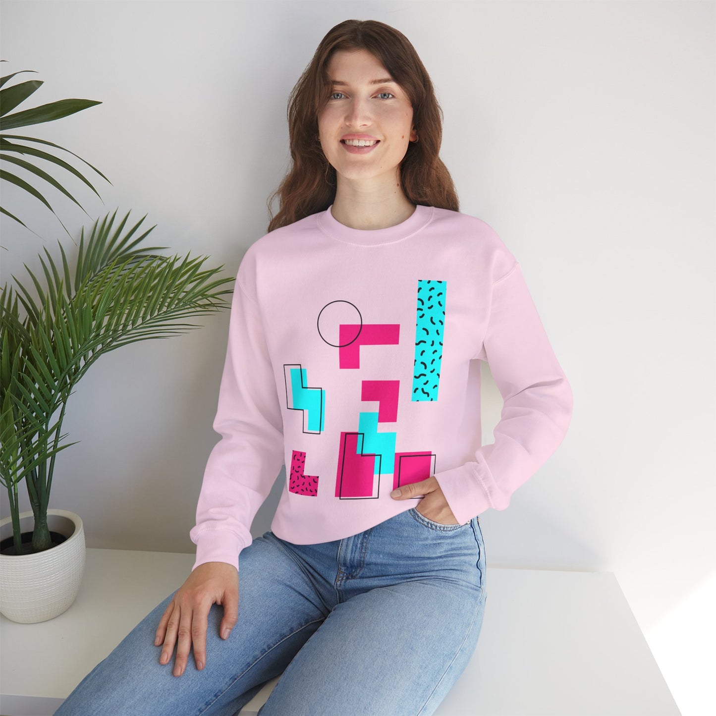 80's Vibe Unisex Heavy Blend™ Crewneck Sweatshirt