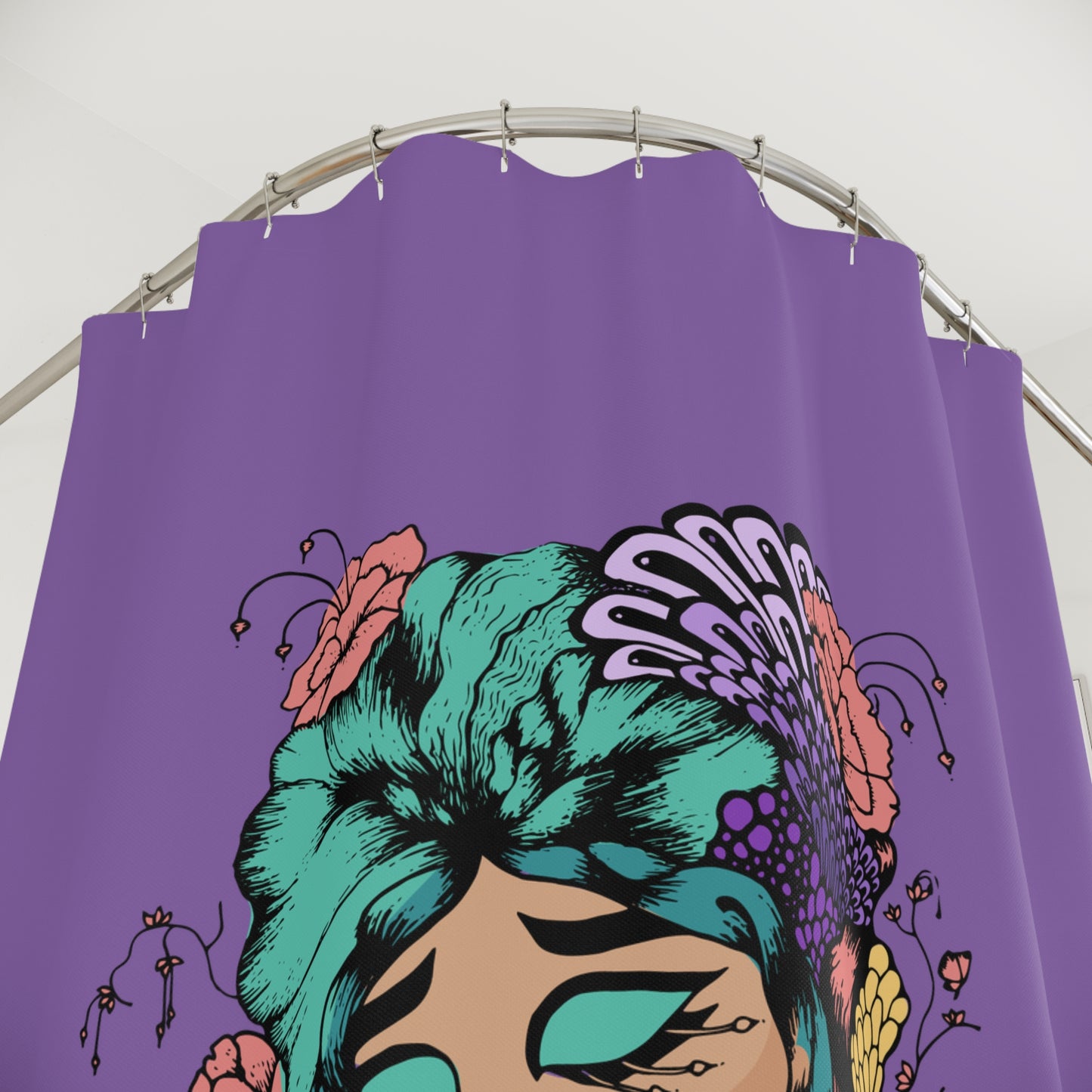 Madame Colorful Shower Curtains