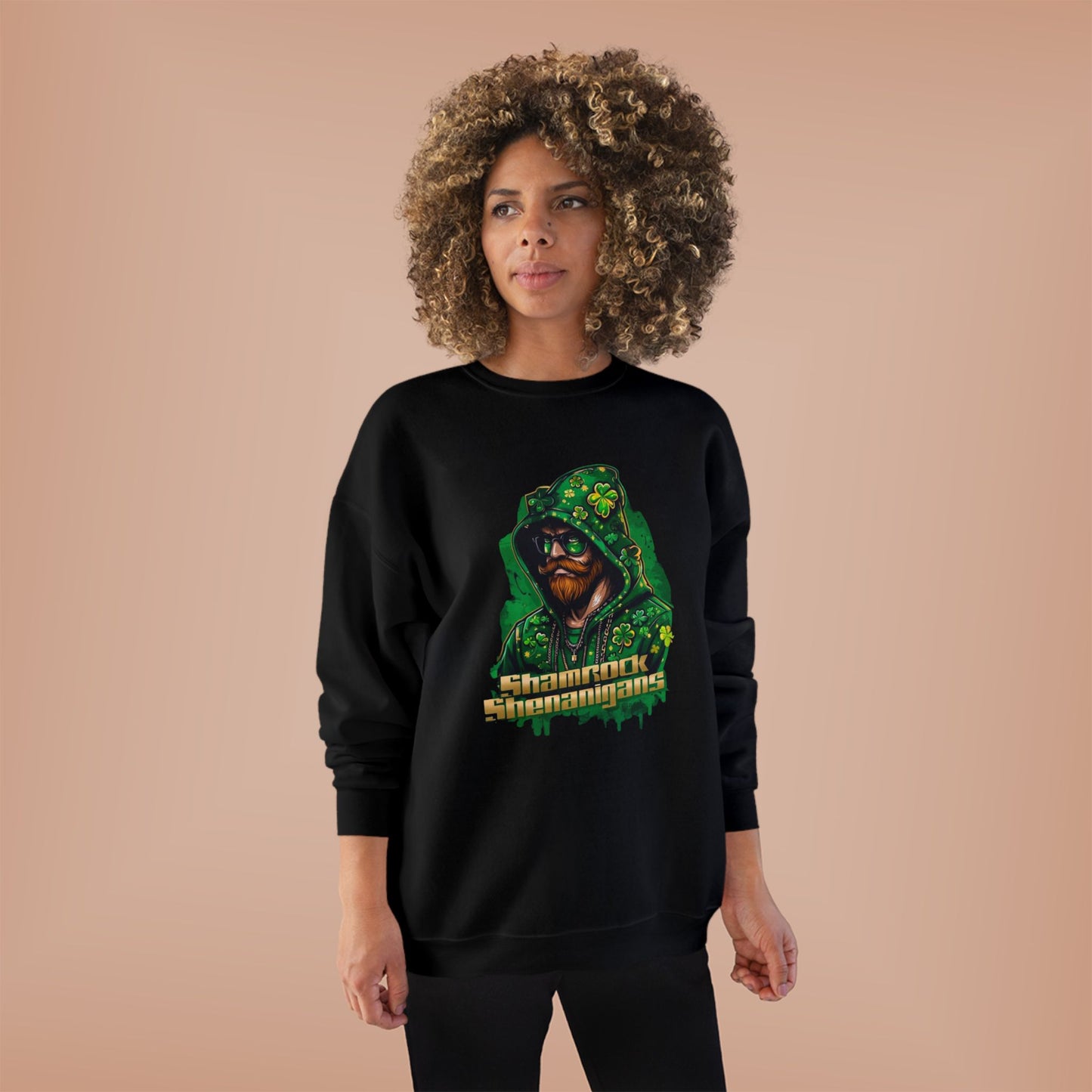 Shamrock Shenanigans Unisex EcoSmart® Crewneck Sweatshirt