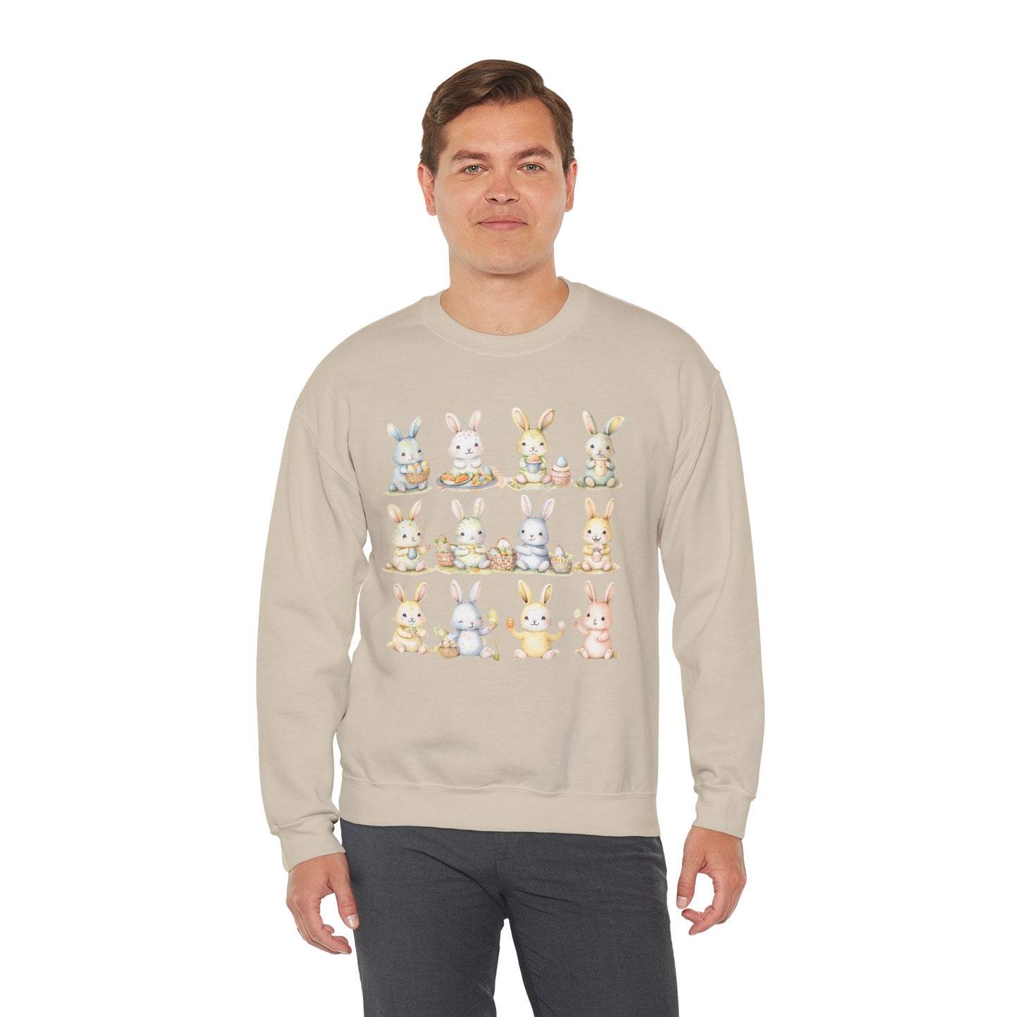 Bunny Picnic Unisex Heavy Blend™ Crewneck Sweatshirt