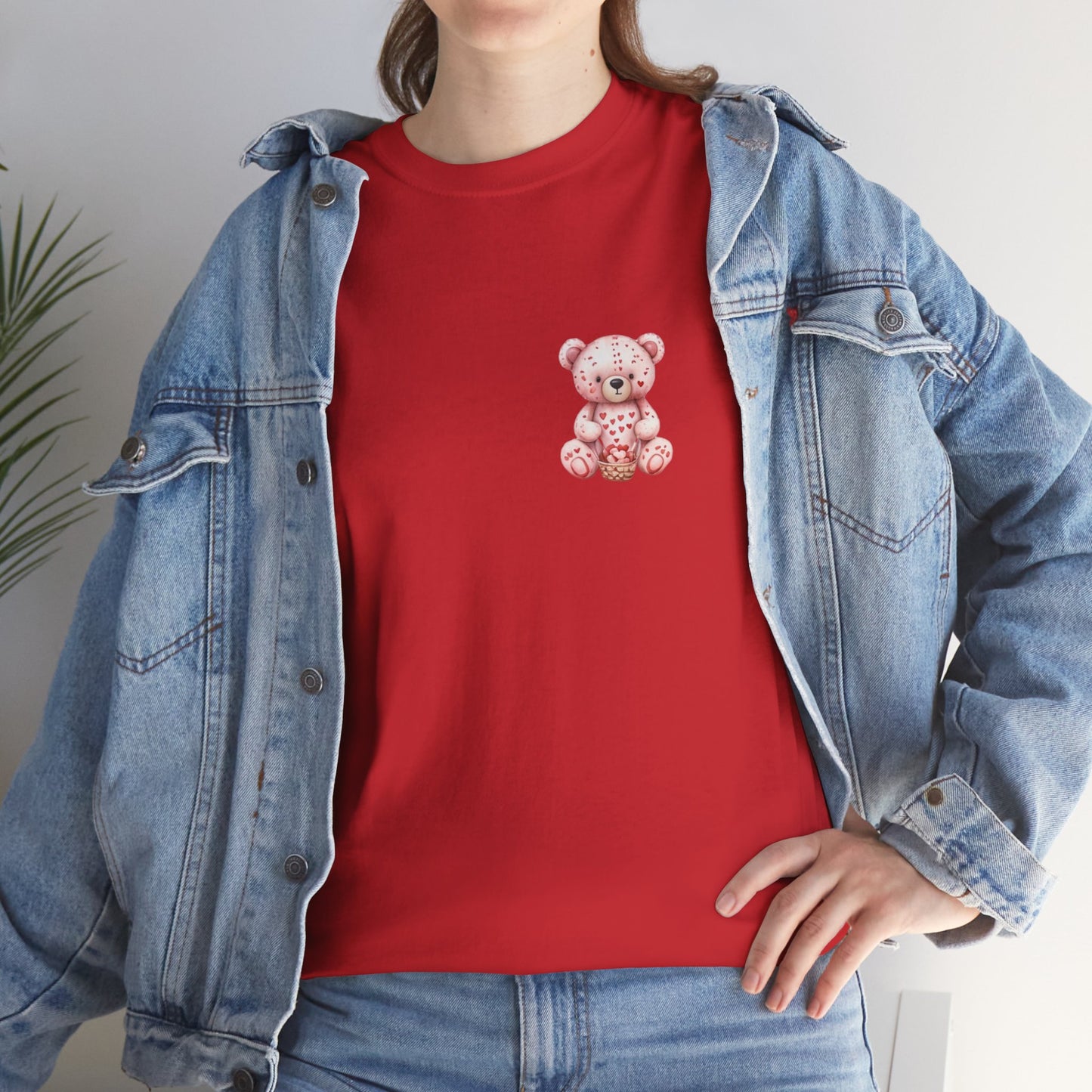 Teddy Bear Picnic (Front & Back Print) Unisex Heavy Cotton Tee