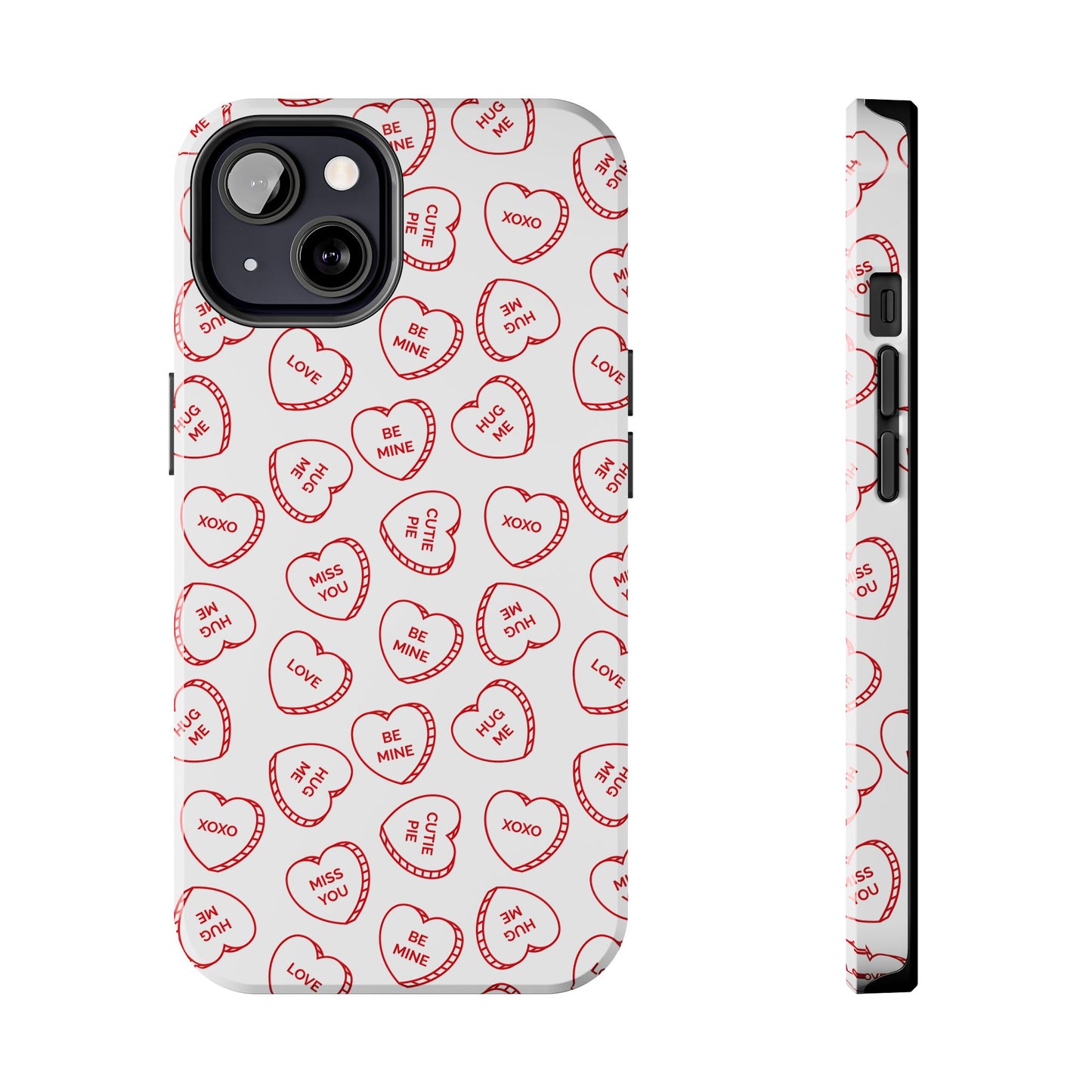 Candy Hearts Tough Phone Cases