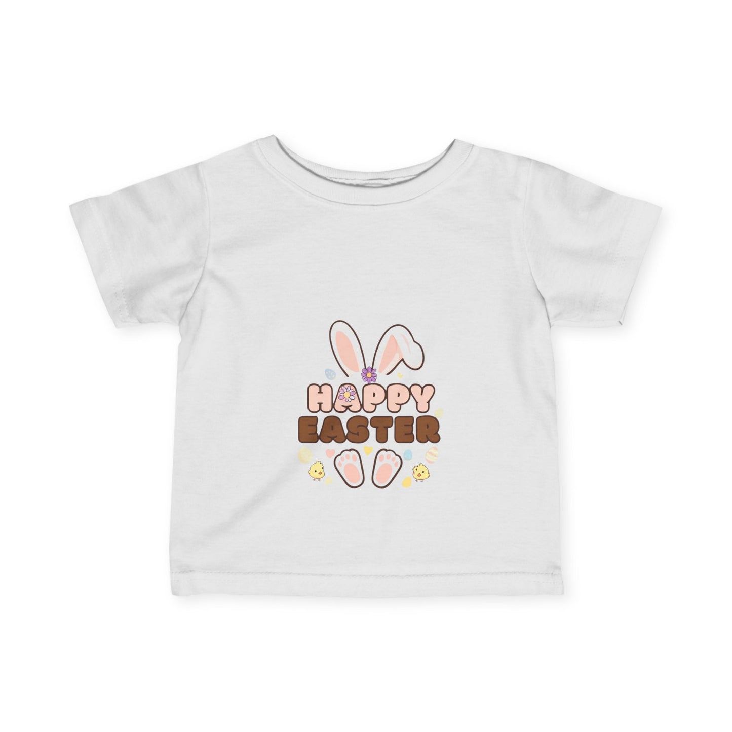 Happy Easter Infant Fine Jersey Tee