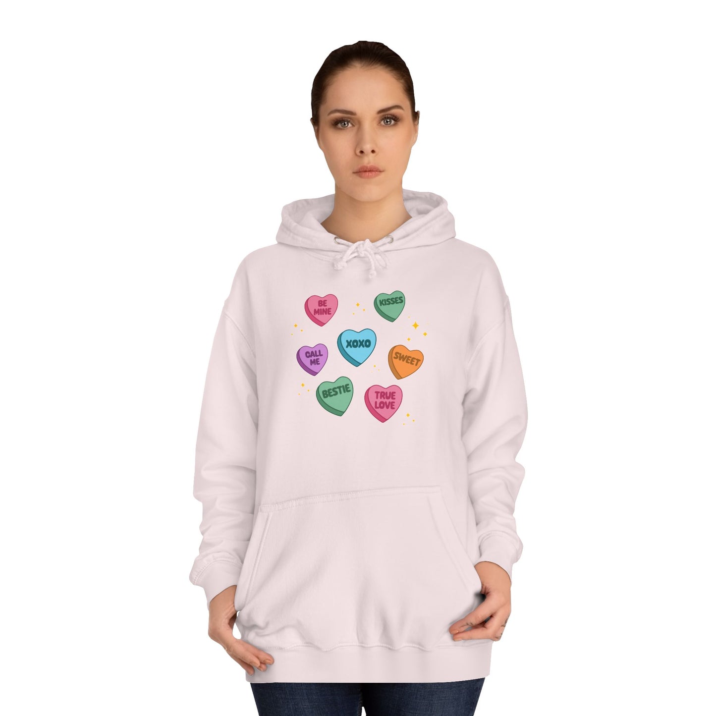 Sweet Conversations Unisex College Hoodie