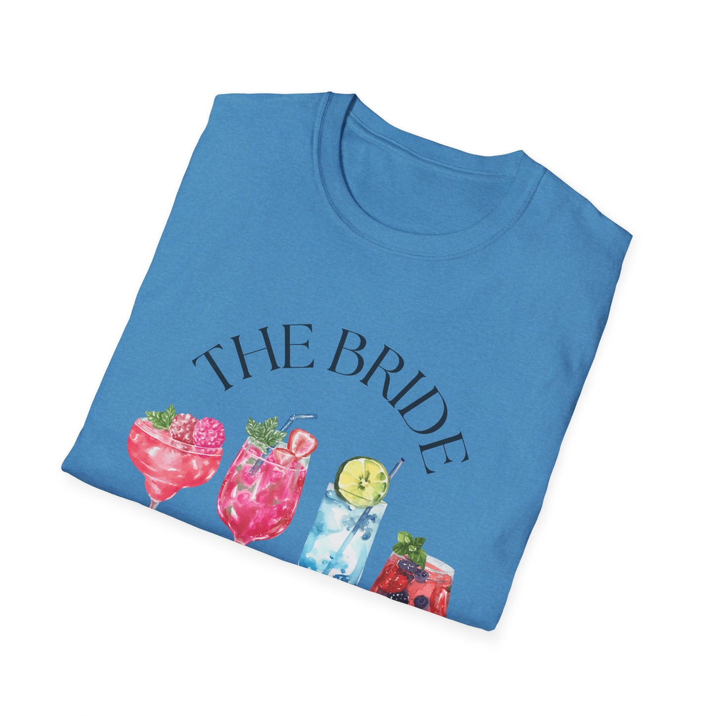 The Bride Est. 2025 Heathered Unisex Softstyle T-Shirt