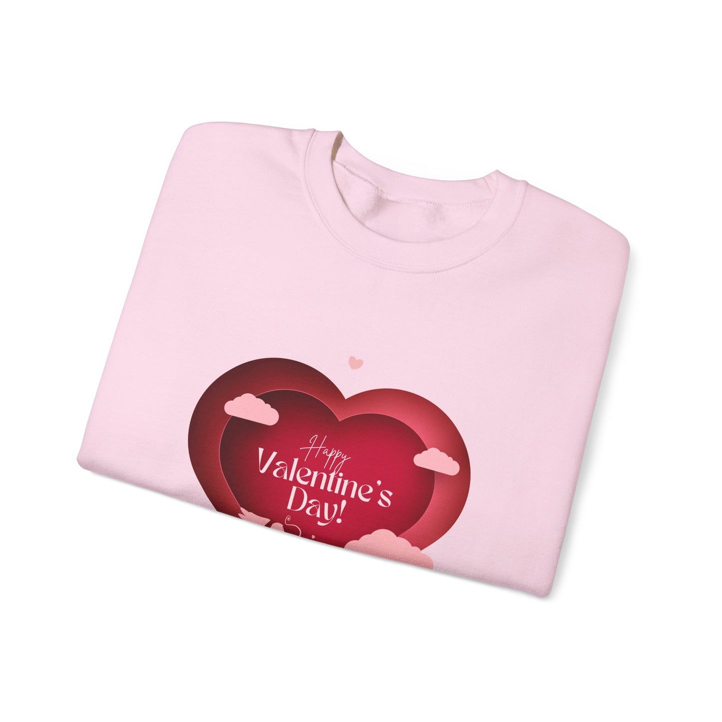 Happy V-Day Unisex Heavy Blend™ Crewneck Sweatshirt