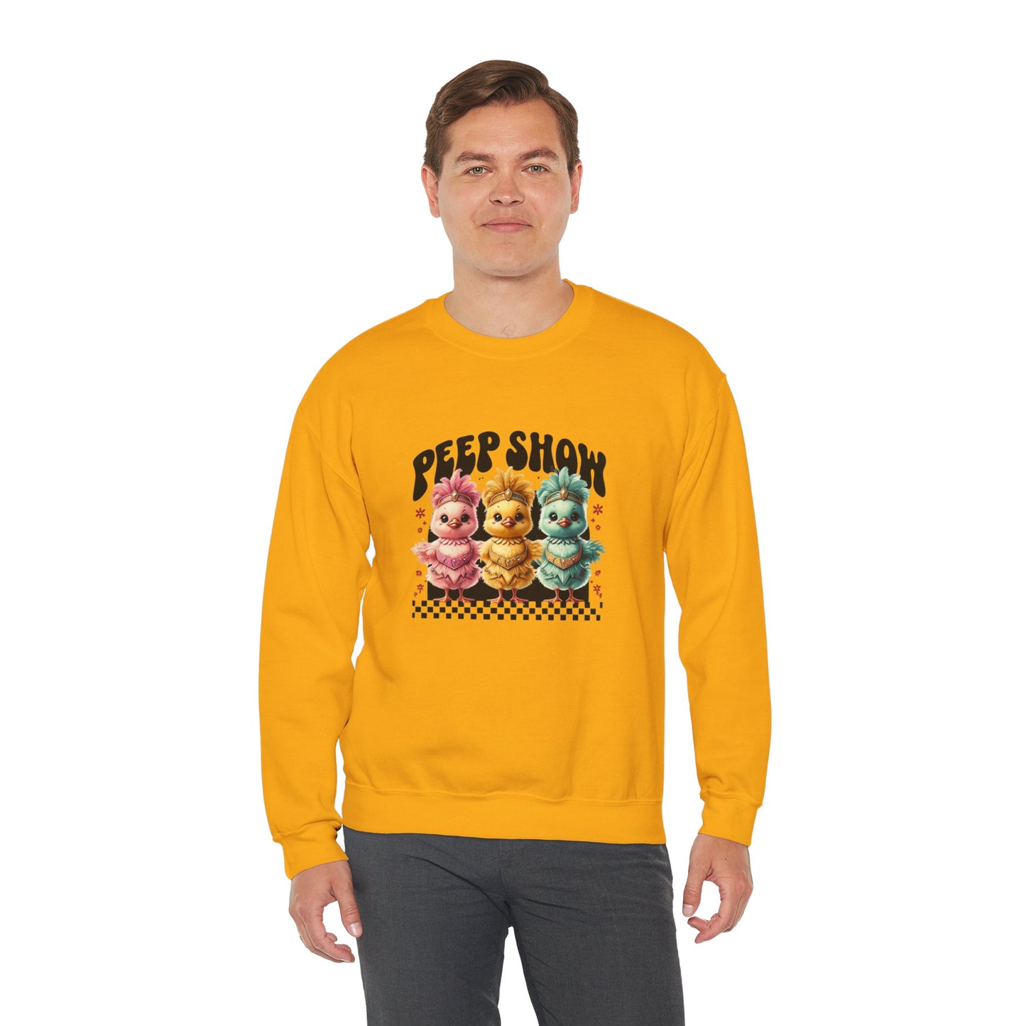 Peep Show Unisex Heavy Blend™ Crewneck Sweatshirt