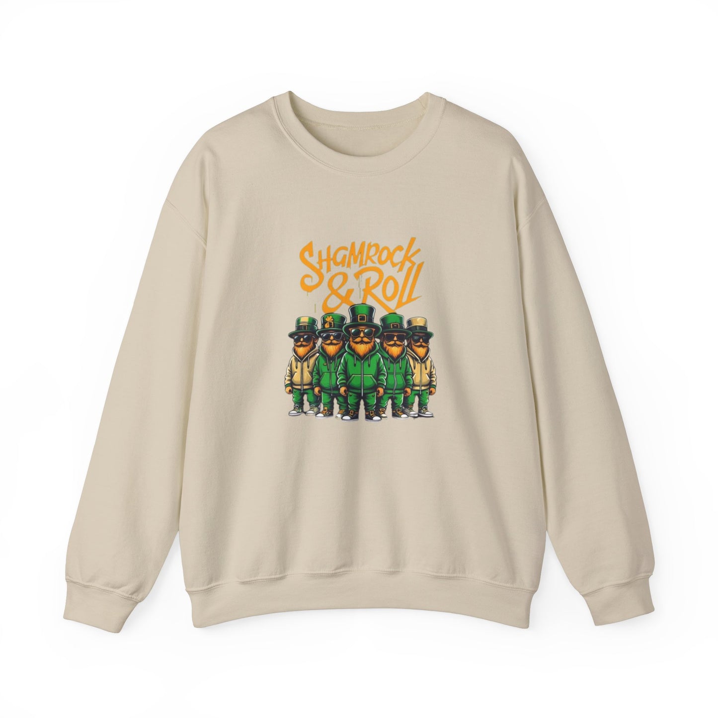 Shamrock & Roll Unisex Heavy Blend™ Crewneck Sweatshirt