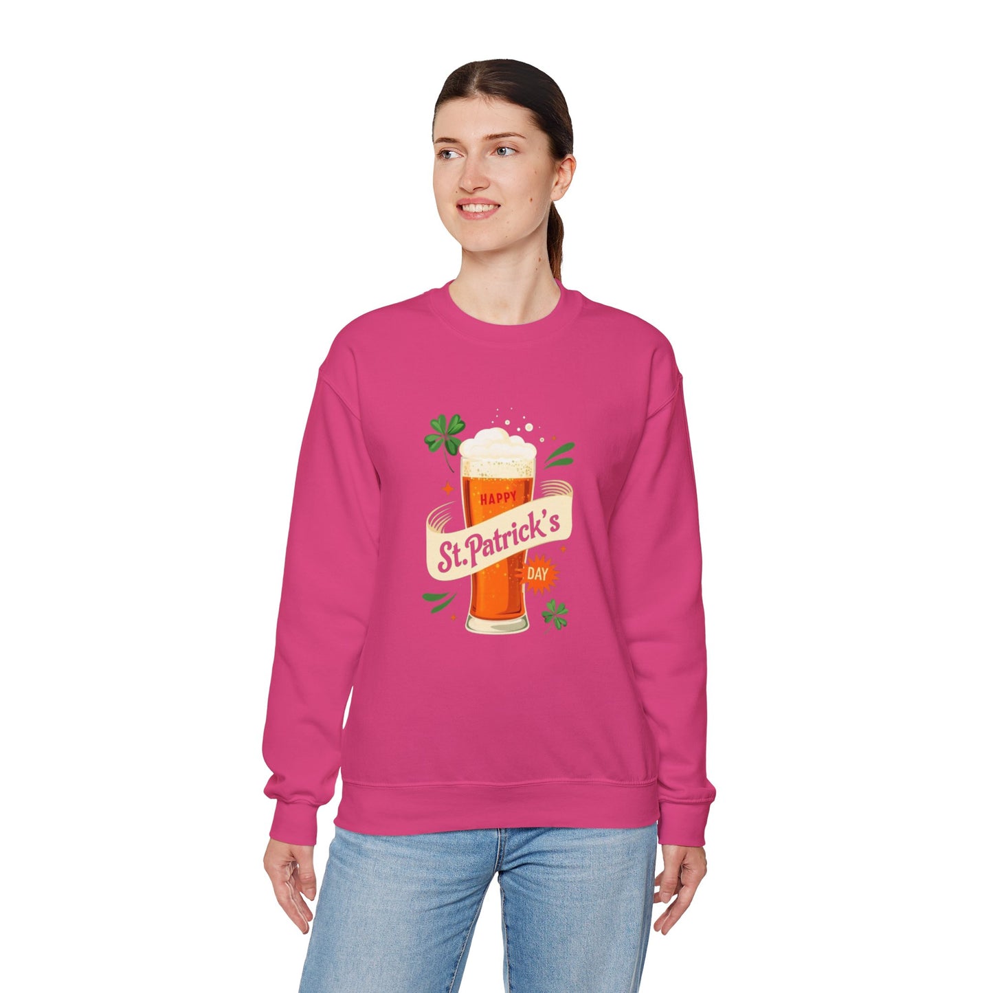 Irish You Were Beer Unisex Heavy Blend™ Crewneck Sweatshirt