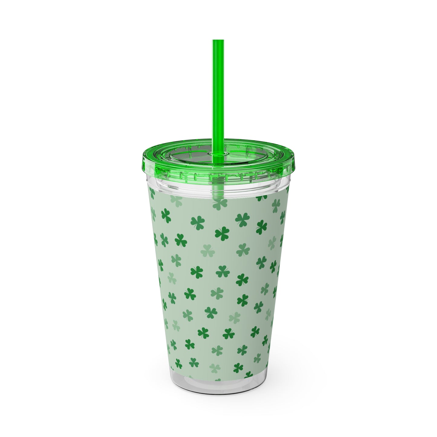 Mint Triple Rock Sunsplash Tumbler with Straw, 16oz