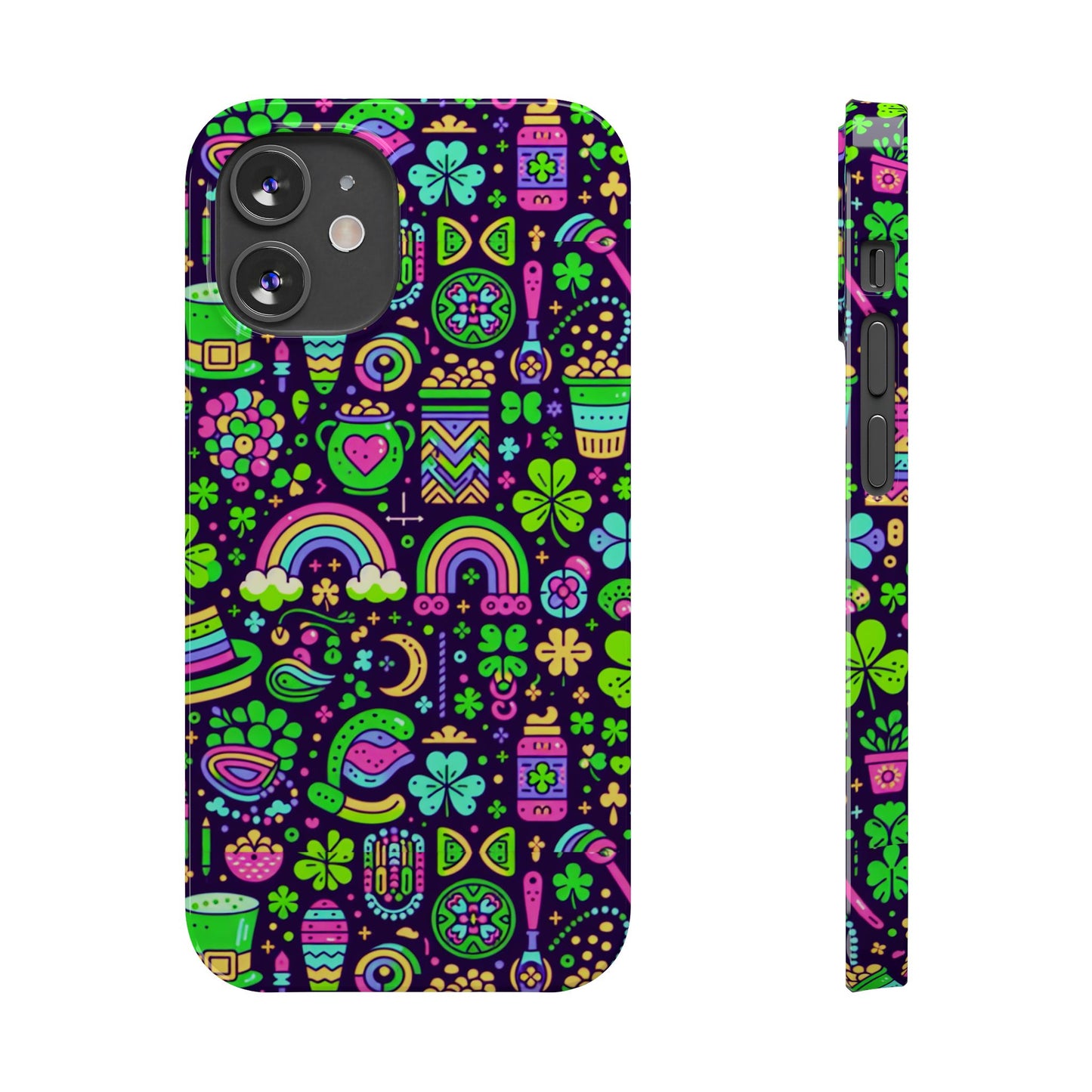 Day-Glo Clover Slim Phone Cases