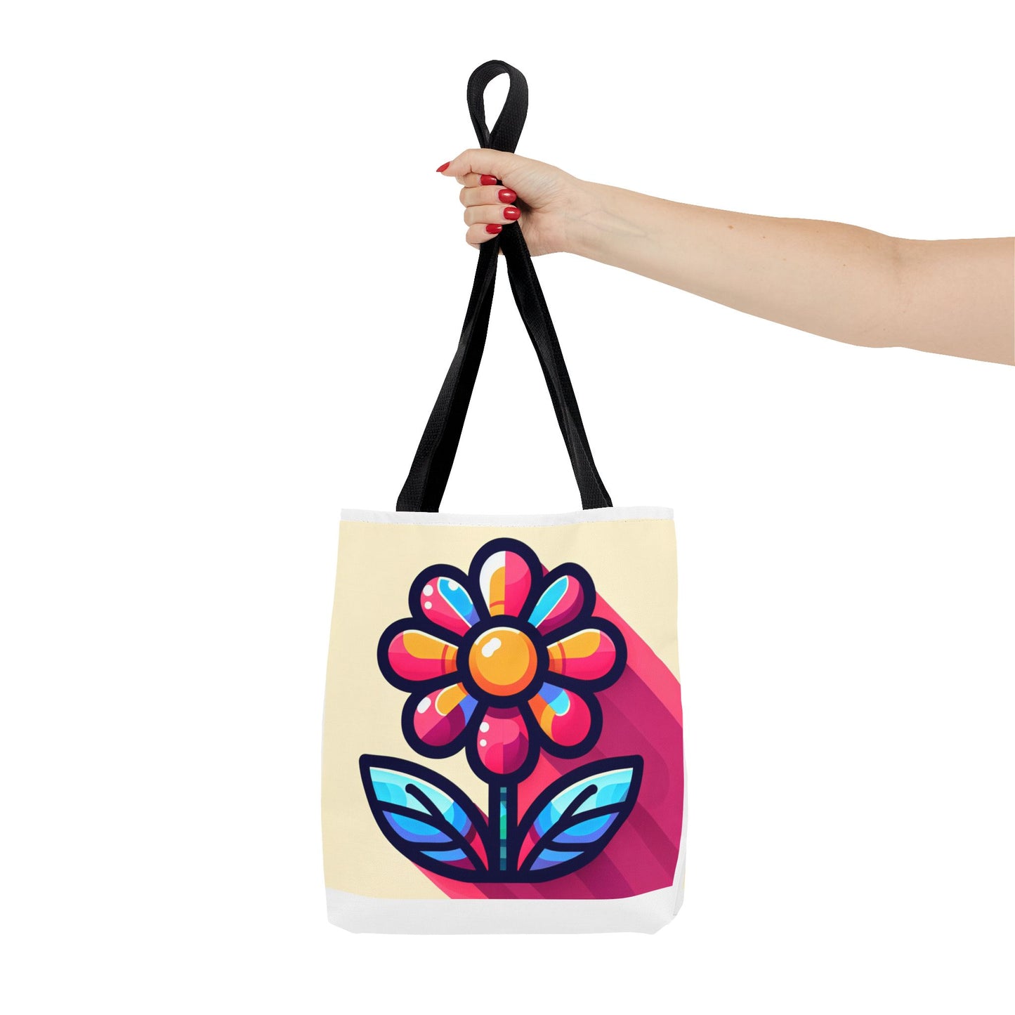 Starburst Flower Tote Bag