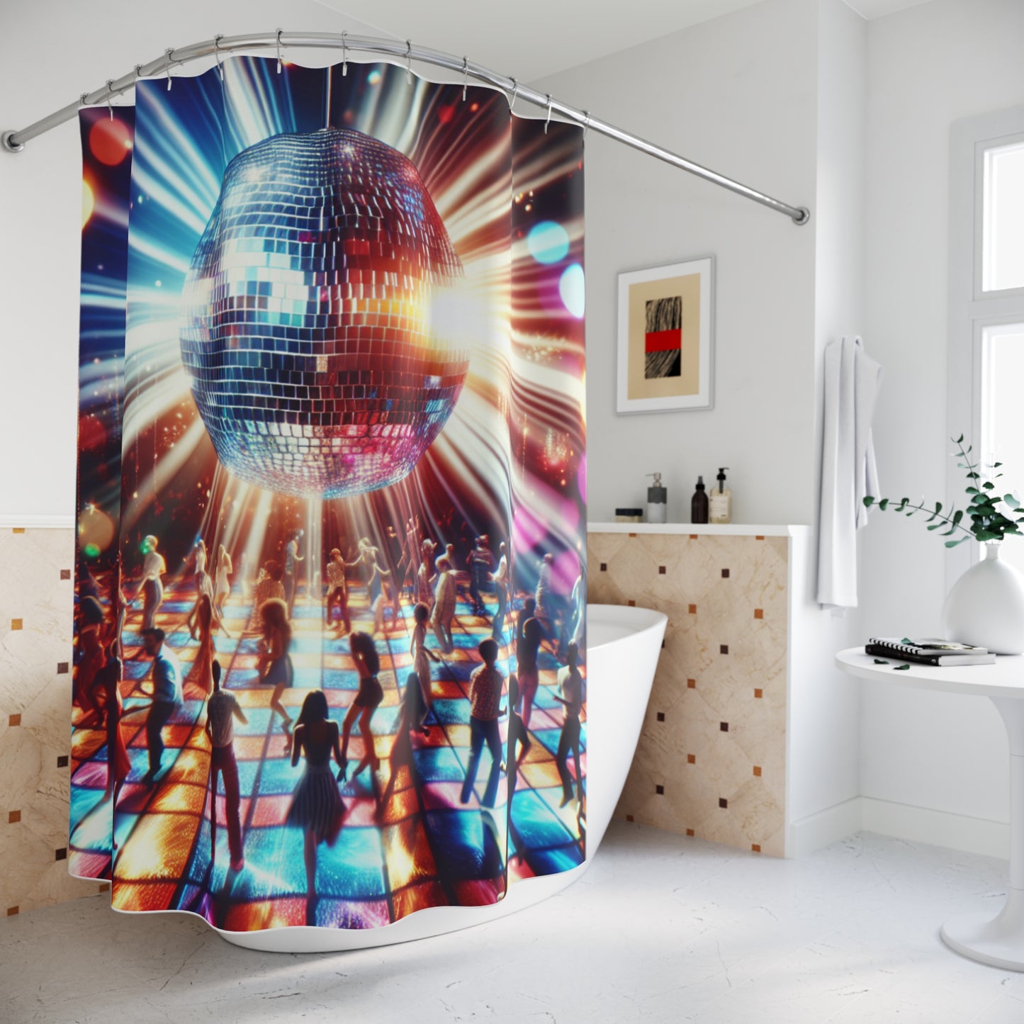 Disco Shower Curtains