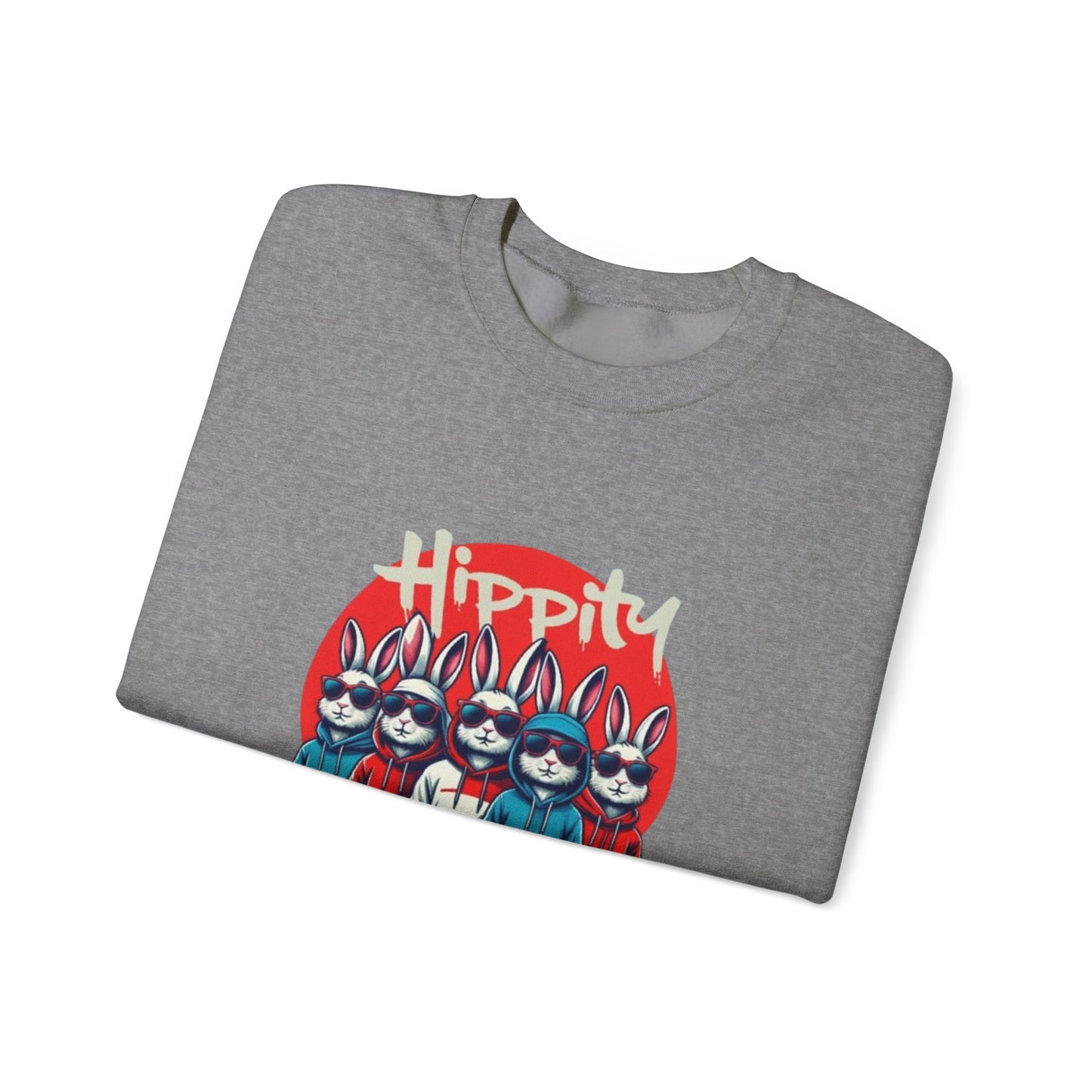 Hippity Hoppity Crew Unisex Heavy Blend™ Crewneck Sweatshirt