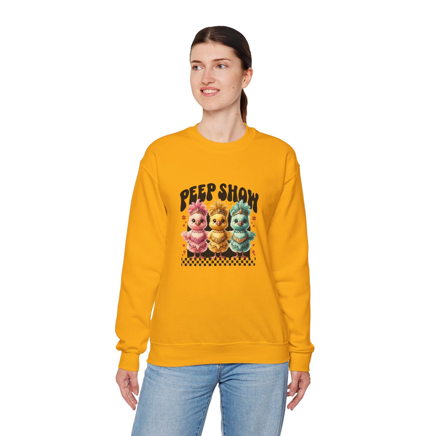 Peep Show Unisex Heavy Blend™ Crewneck Sweatshirt