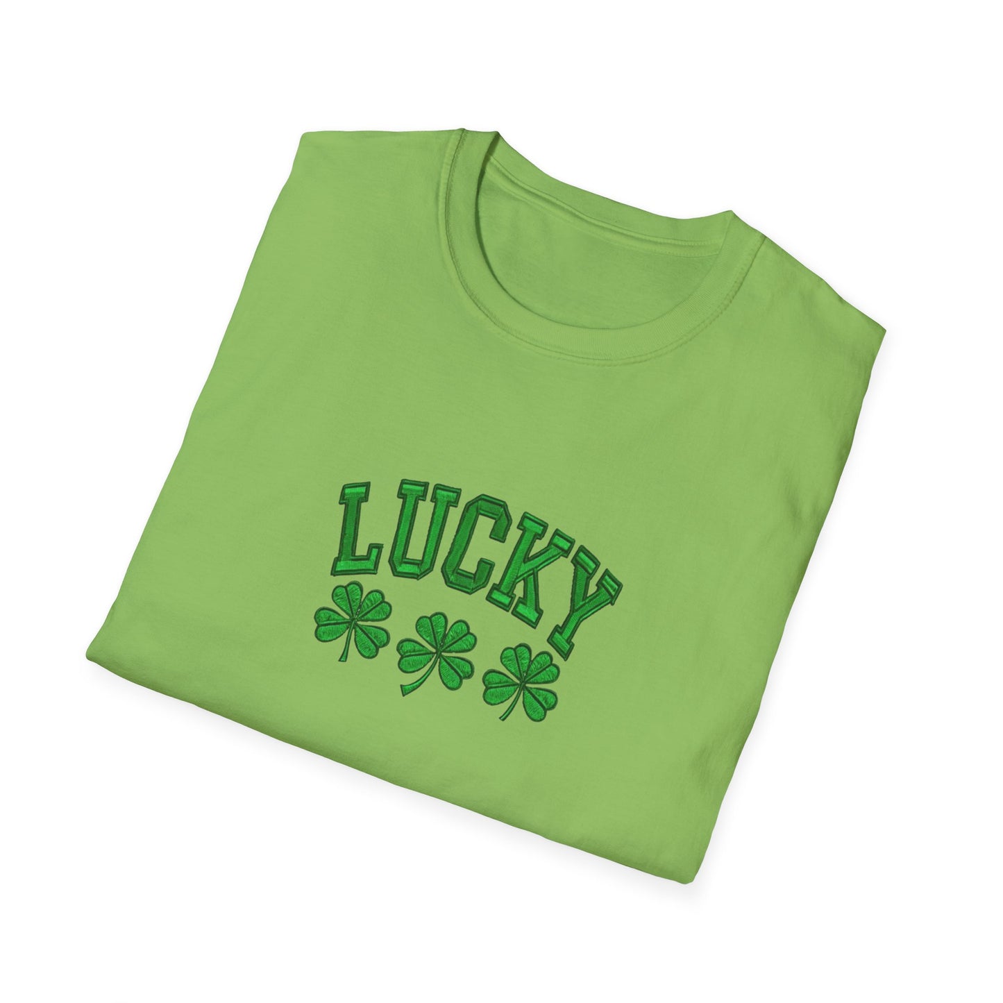 Lucky (print) Unisex Softstyle T-Shirt