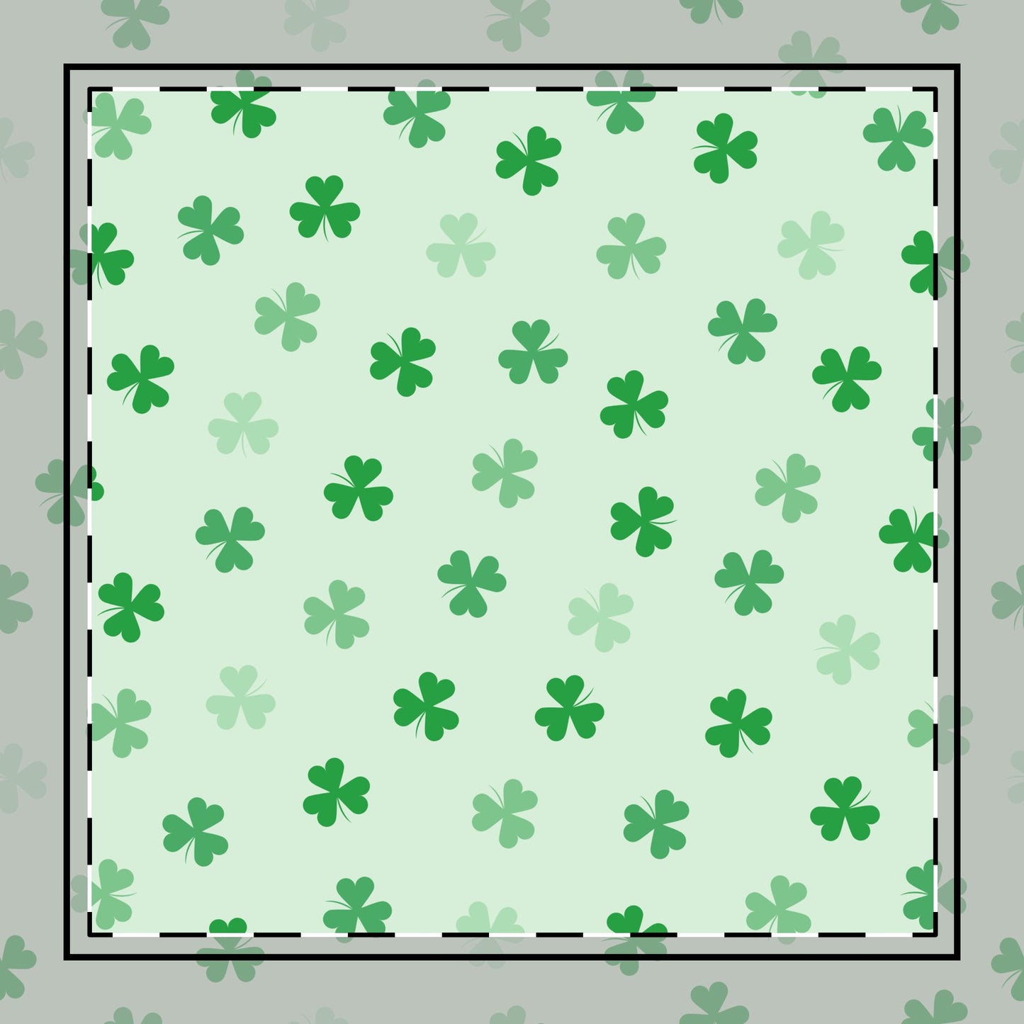 Mint Triple Rock Poly Twill Napkin